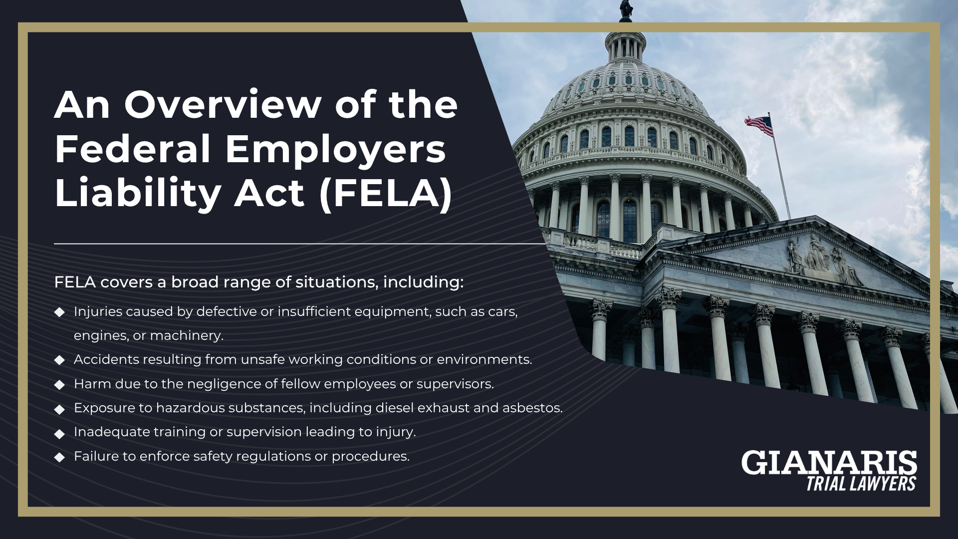 An Overview of the Federal Employers Liability Act (FELA)