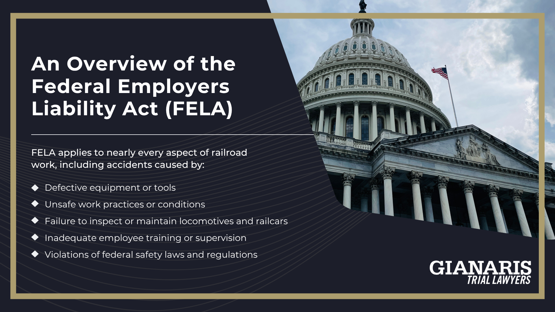 Meet Our Founder and Experienced FELA Attorney_ Ted Gianaris; Meet Our Founder and Experienced FELA Attorney_ Ted Gianaris (2); How Much Does it Cost to Hire a FELA Lawyer?; An Overview of the Federal Employers Liability Act (FELA)