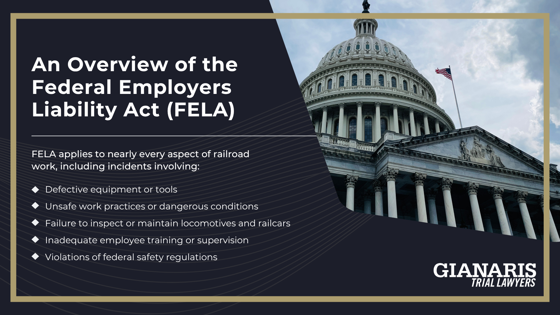 Ted Gianaris_ Experienced FELA Lawyer Based in the St. Louis Area; How Much Does it Cost to Hire a FELA Lawyer from Gianaris Trial Lawyers; An Overview of the Federal Employers Liability Act (FELA)