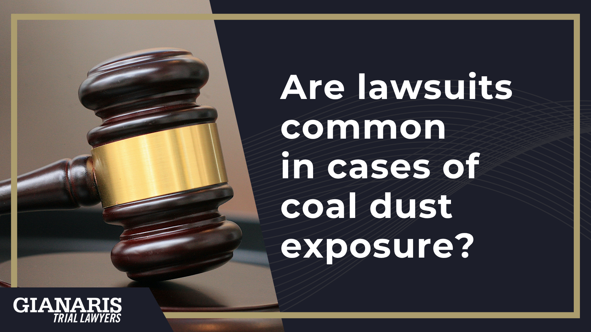 What are the health issues associated with coal dust exposure; Are lawsuits common in cases of coal dust exposure