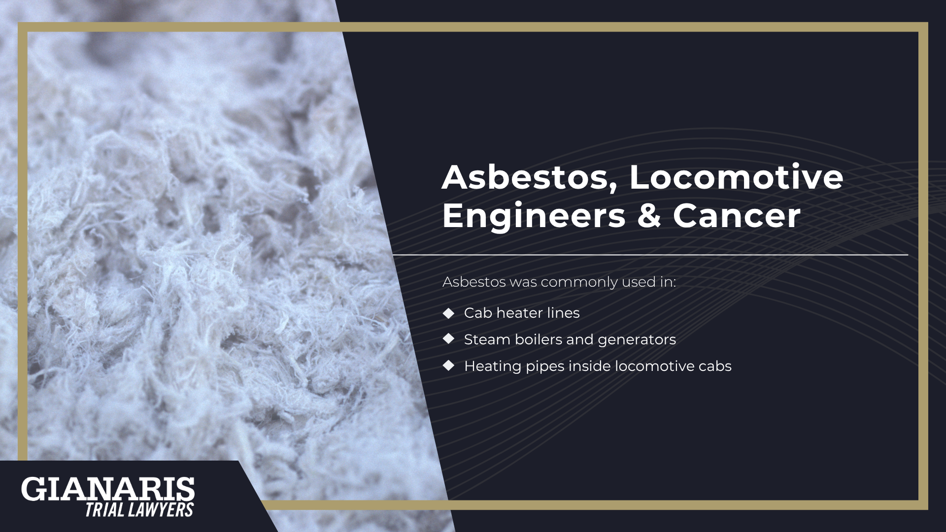 Diesel Exhaust, Locomotive Crews & Cancer; Diesel Exhaust & Cancer Risks; Asbestos, Locomotive Engineers & Cancer