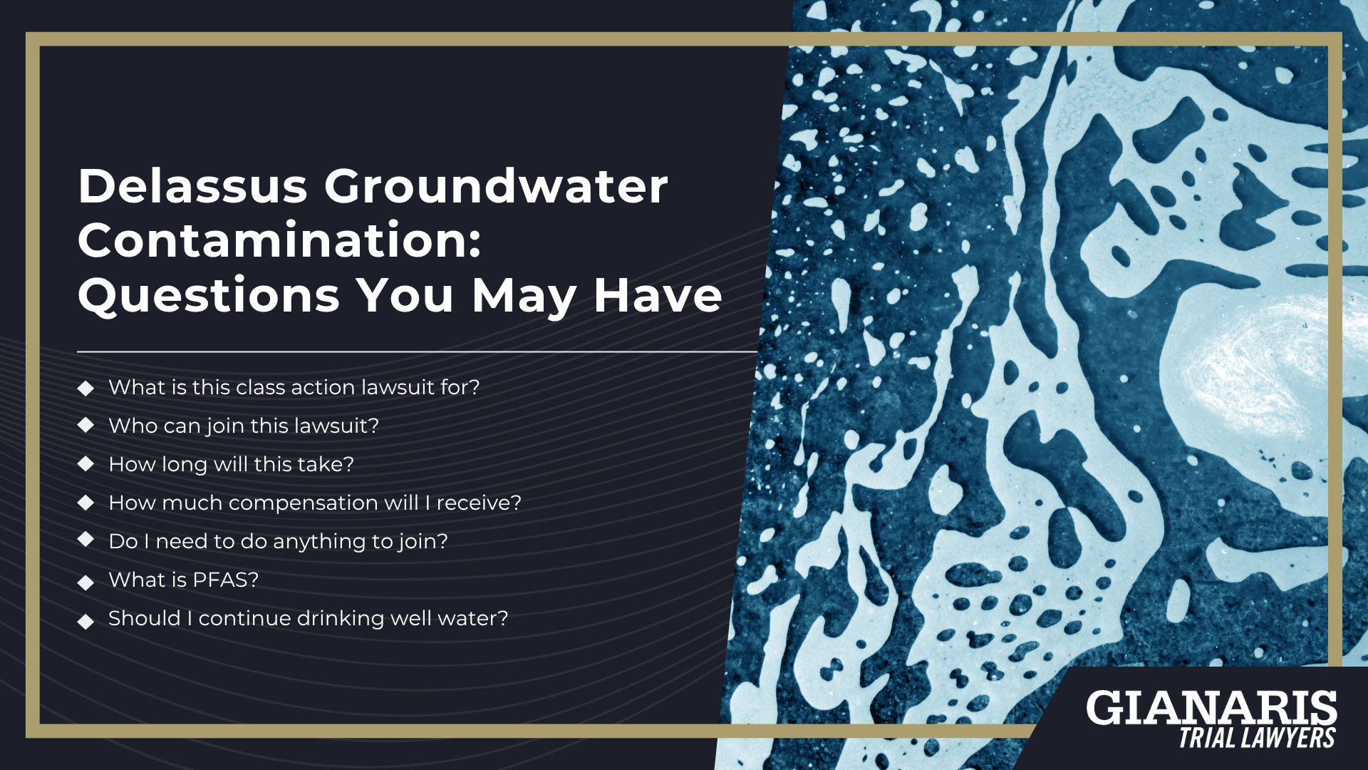 Delassus Groundwater Contamination Questions You May Have