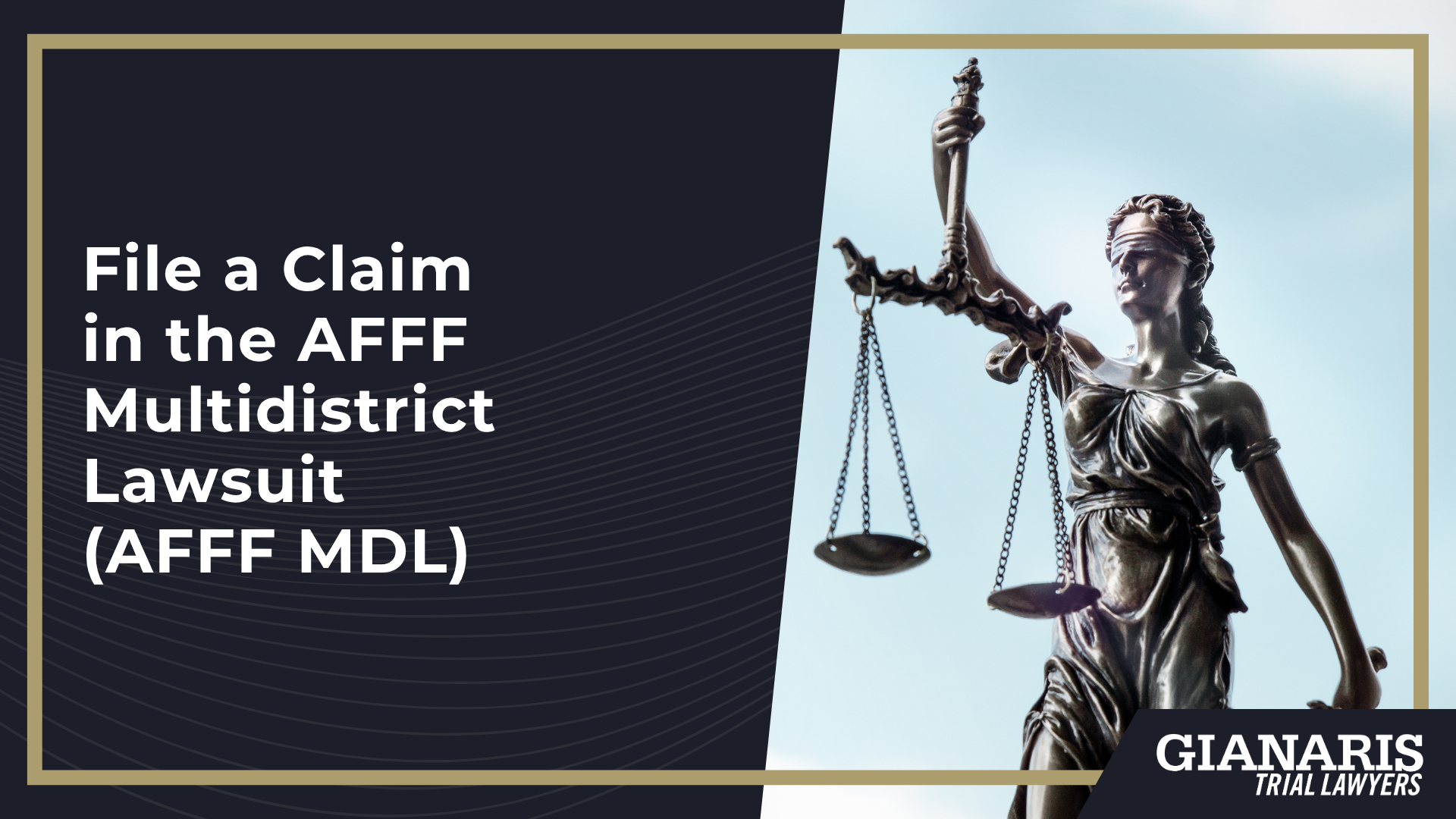 File a Claim in the AFFF Multidistrict Lawsuit (AFFF MDL)