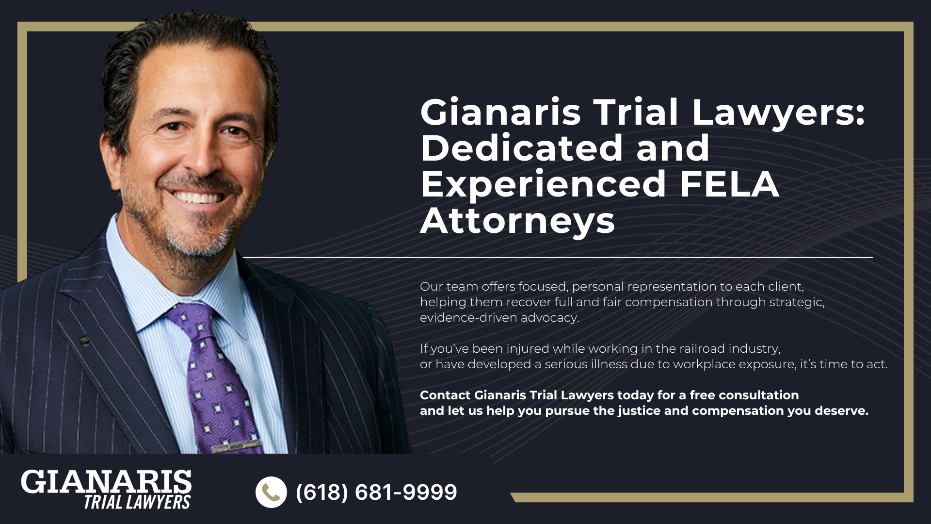 Meet Our Founder and Experienced FELA Attorney_ Ted Gianaris; Meet Our Founder and Experienced FELA Attorney_ Ted Gianaris (2); How Much Does it Cost to Hire a FELA Lawyer?; An Overview of the Federal Employers Liability Act (FELA); Types of Injures Commonly Claimed Under FELA; How Long Do You Have to File a FELA Claim; How Long Do You Have to File a FELA Claim; The Legal Process for a FELA Lawsuit in Missouri; Gathering Evidence for a FELA Claim; Recoverable Damages Under FELA; Gianaris Trial Lawyers_ Dedicated and Experienced FELA Attorneys