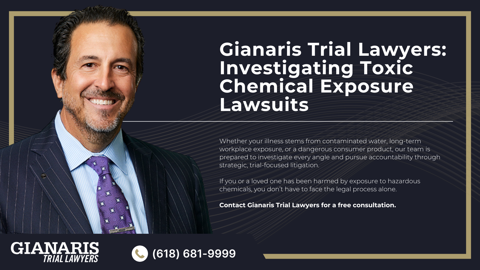 How Does Toxic Chemical Exposure Occur; What To Do If You Suspect Toxic Chemical Exposure; Types of Chemical Exposure_ Workplace, Community, and Individual Risks; Workplace Chemical Exposure Risks; Community Chemical Exposure Risks; Individual Cases of Chemical Exposure; Health Effects of Toxic Chemical Exposure; The Legal Process for Toxic Chemical Exposure Litigation; Gathering Evidence for a Chemical Exposure Lawsuit; Damages in Chemical Exposure Lawsuits; Gianaris Trial Lawyers_ Investigating Toxic Chemical Exposure Lawsuits