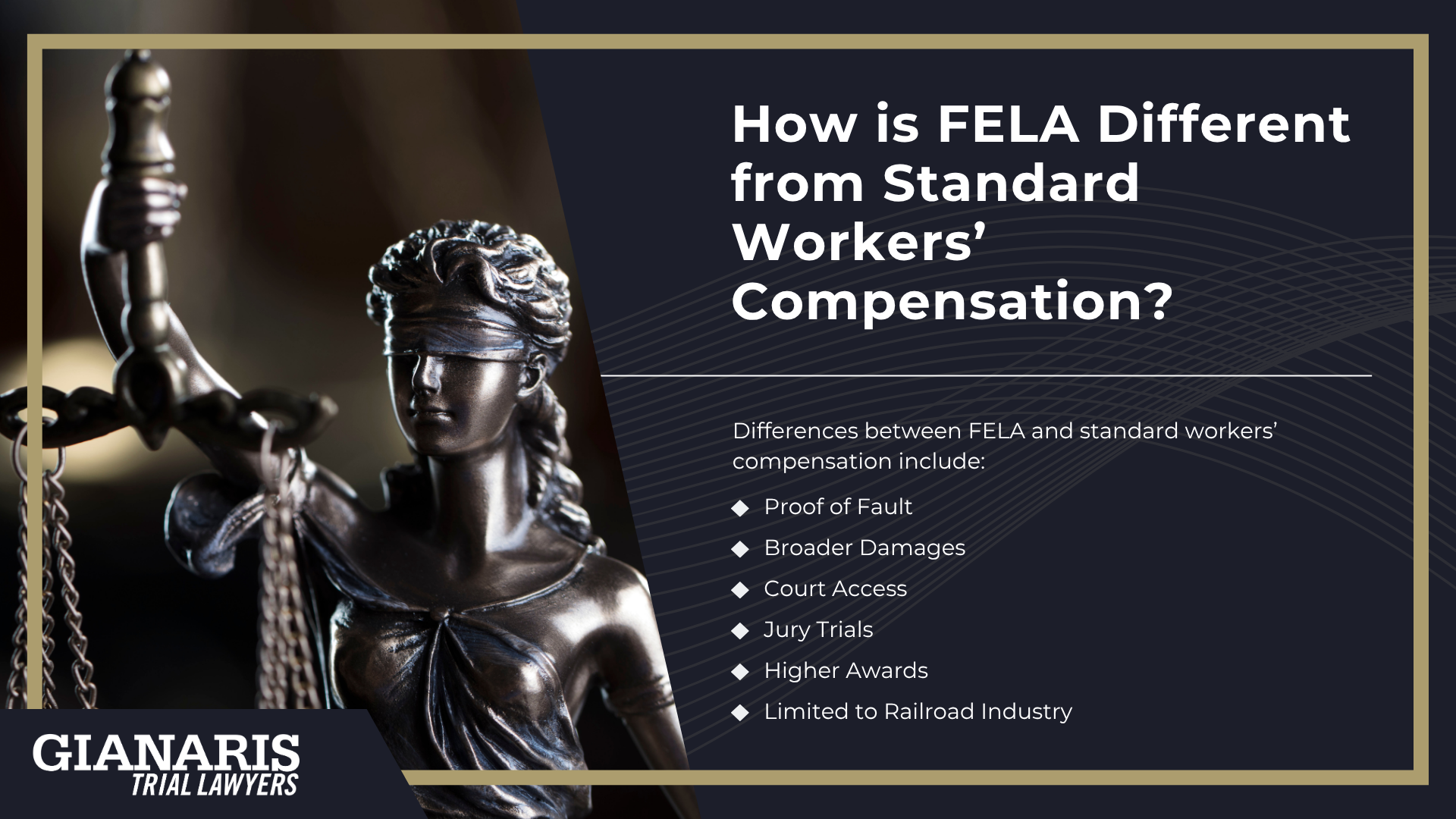 Injured Railroad Employees Can Seek Significant Compensation Under FELA; Types of Damages in FELA Claims; How Much Compensation Can You Seek in a FELA Case; How is FELA Different from Standard Workers’ Compensation