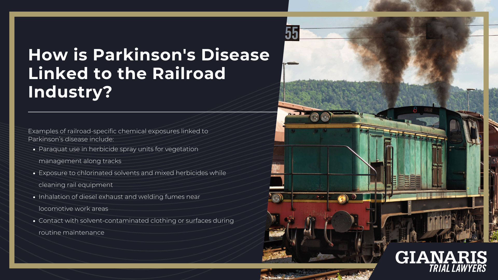 How is Parkinson's Disease Linked to the Railroad Industry