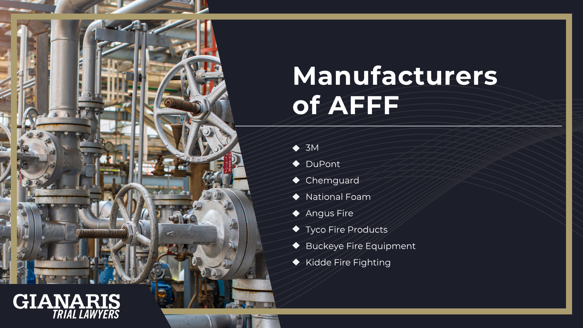 File a Claim in the AFFF Multidistrict Lawsuit (AFFF MDL); Industries Using AFFF; Who Can File A Claim; AFFF in the Military; Manufacturers of AFFF