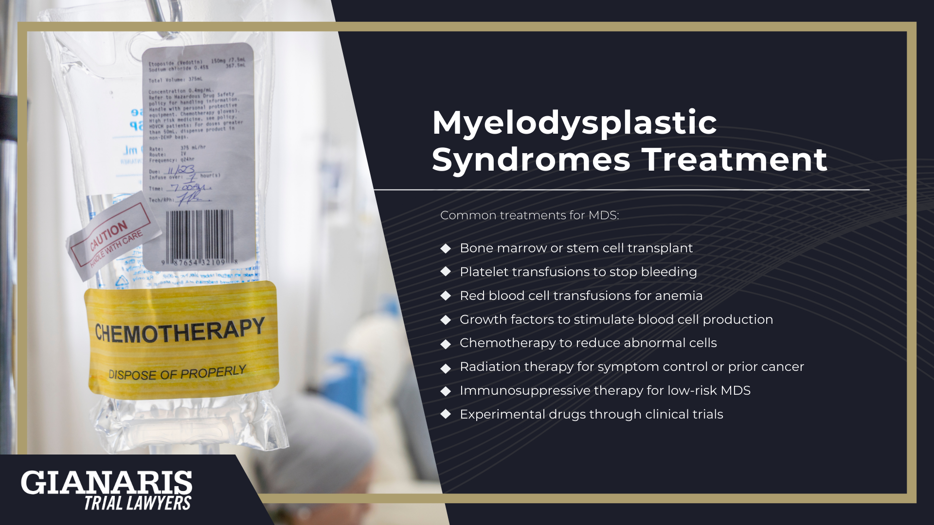 How are Myelodysplastic Syndromes Linked to the Railroad Industry; Railroad Jobs Linked to an Increased Risk of Myelodysplastic Syndromes; About Myelodysplastic Syndromes (MDS); Symptoms and Complications Suffered by MDS Patients; Myelodysplastic Syndromes Treatment
