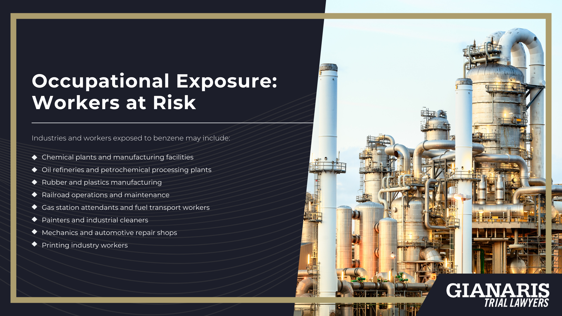 How are People Exposed to Benzene; Occupational Exposure_ Workers at Risk
