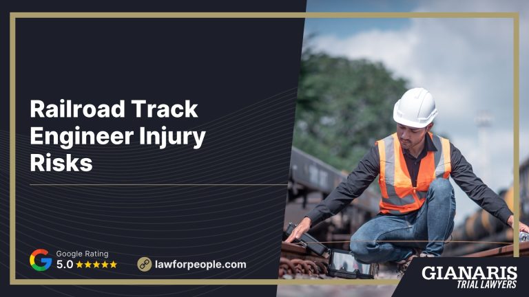 Railroad Track Engineer Injury Risks; Physical Injury and Chemical Exposure Risks Faced by Railroad Track Engineers; Physical Injury Risks for Railroad Track Engineers; Chemical Exposure Risks for Railroad Track Engineers; How Do FELA Claims Allow Injured Railroad Workers to Seek Fair Compensation; Gathering Evidence for a FELA Claim; Damages in FELA Lawsuits; Gianaris Trial Lawyers_ Representing Injured Railroad Workers