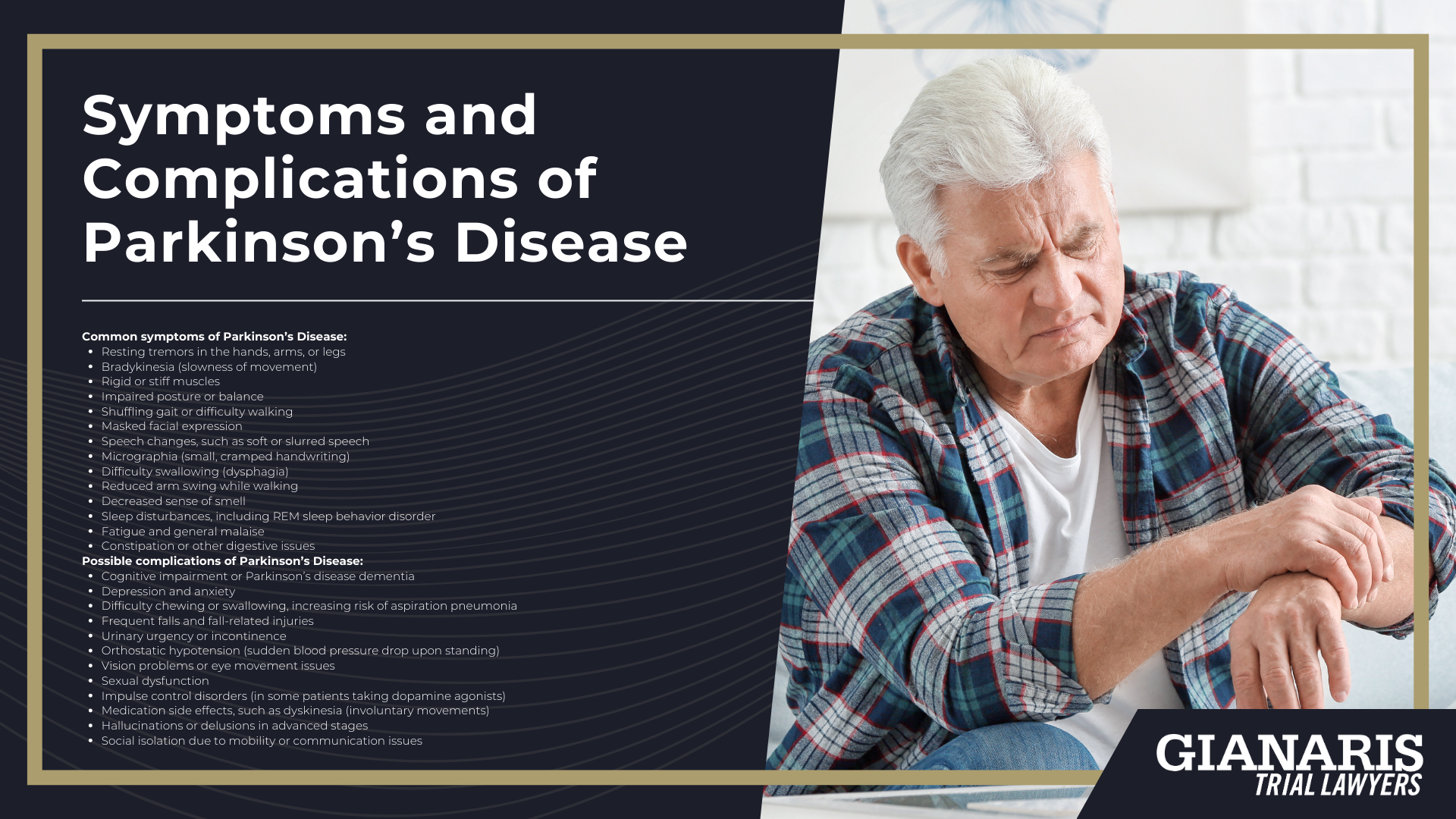 How is Parkinson's Disease Linked to the Railroad Industry; Railroad Workers Who Suffer from an Increased Risk of Parkinson’s Disease; About Parkinson's Disease; Symptoms and Complications of Parkinson’s Disease
