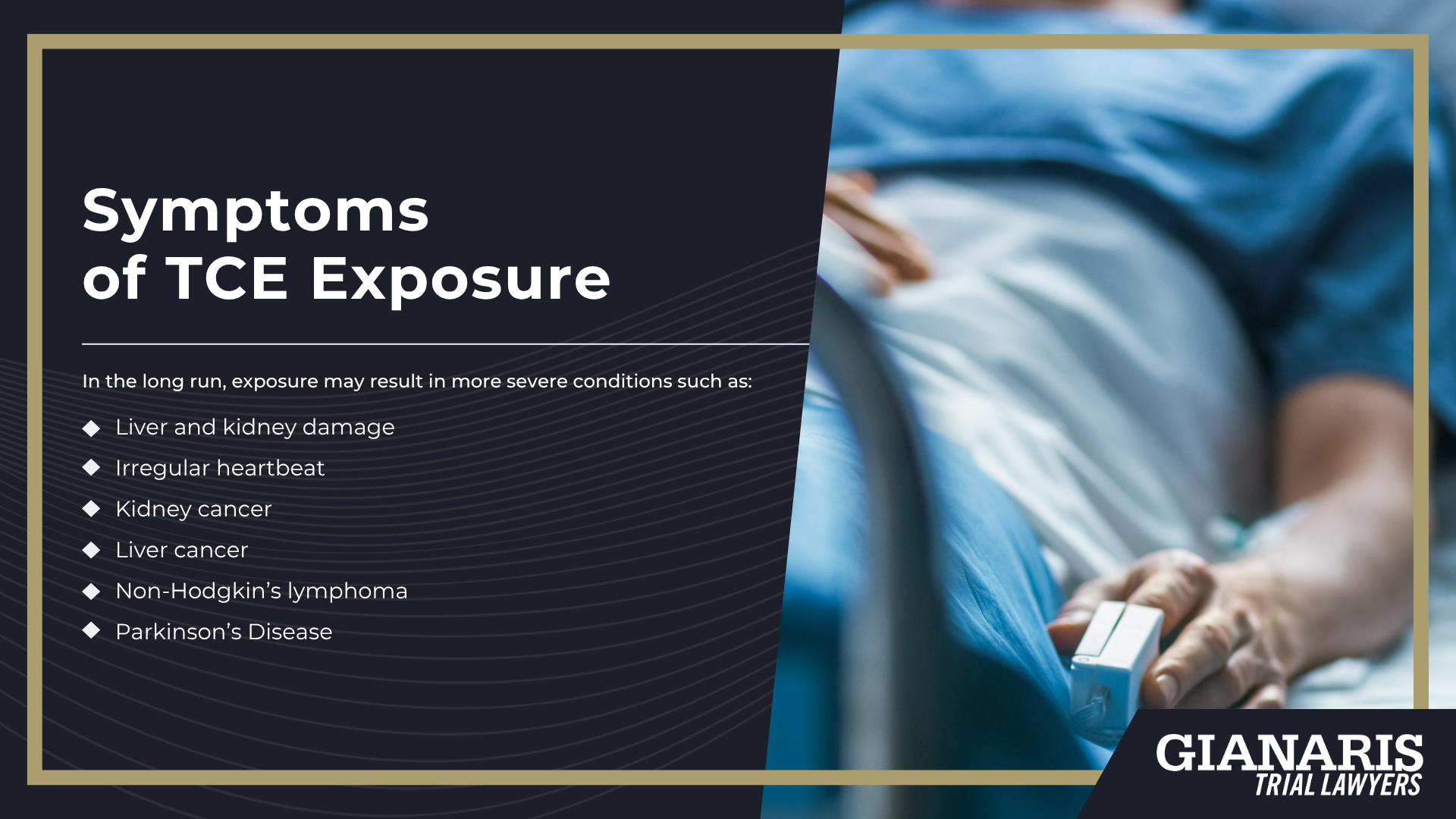 Modes of TCE Exposure; Symptoms of TCE Exposure