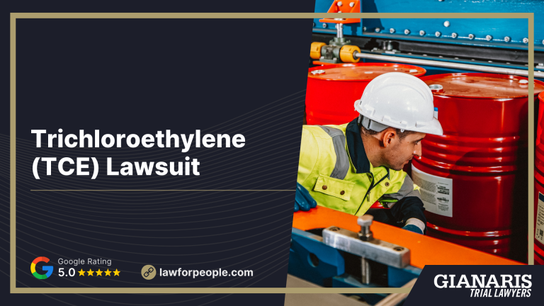 Trichloroethylene (TCE) Lawsuit; What is Trichloroethylene (TCE) and Where is it Used; How are People Exposed to TCE; Who is at Risk of Exposure to Trichloroethylene (TCE); Health Effects of Exposure to Trichloroethylene (TCE); Types of Cancer Linked to Trichloroethylene Exposure; Non-Cancer Health Effects of TCE Exposure; Documented Cases of TCE Contamination and Exposure; Do You Qualify for a TCE Exposure Lawsuit; Gathering Evidence for a TCE Exposure Lawsuit; Common Damages in Toxic Exposure Cases; Gianaris Trial Lawyers_ Investigating TCE Lawsuits