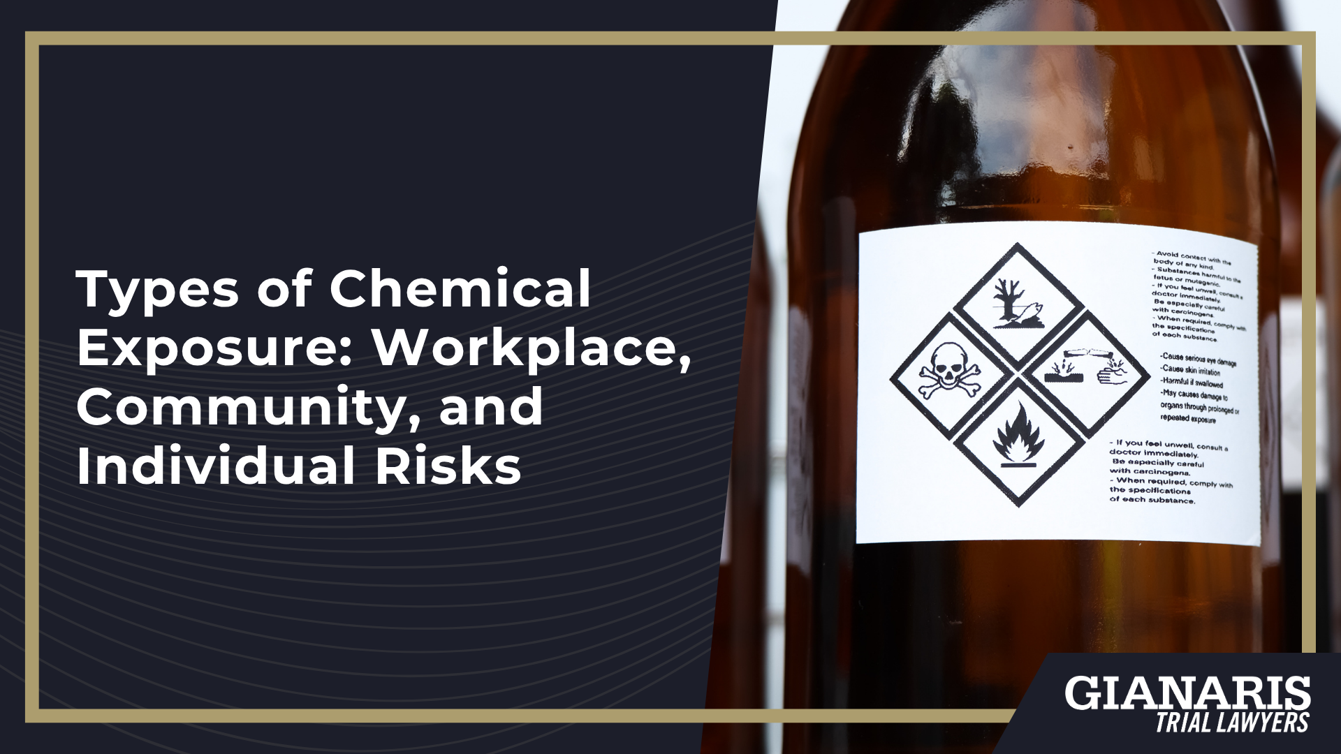 How Does Toxic Chemical Exposure Occur; What To Do If You Suspect Toxic Chemical Exposure; Types of Chemical Exposure_ Workplace, Community, and Individual Risks