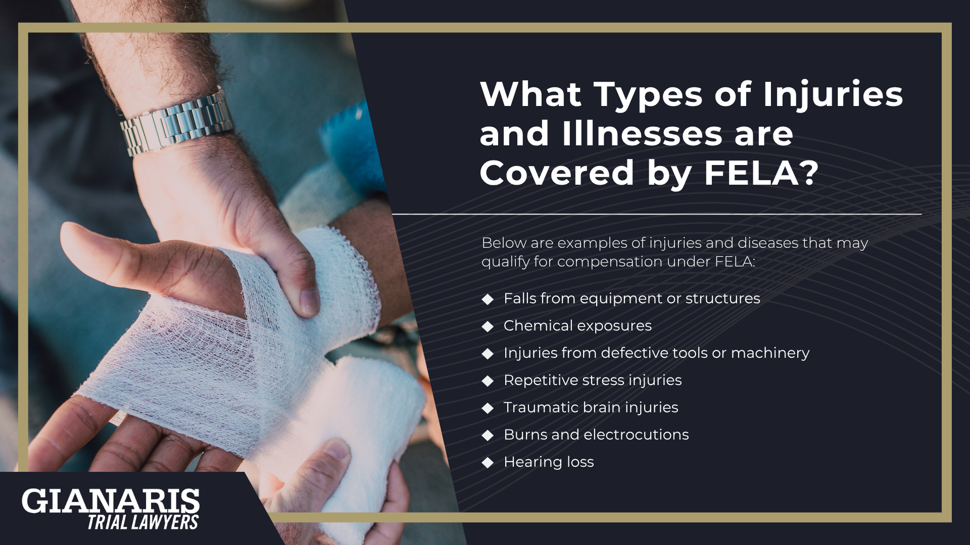 Types of Chemical Exposures in the Railroad Industry; Cancers and Serious Health Problems Railroad Workers Suffer; What is the Federal Employers Liability Act (FELA) and How Does it Benefit Injured Railroad Workers; What Types of Injuries and Illnesses are Covered by FELA