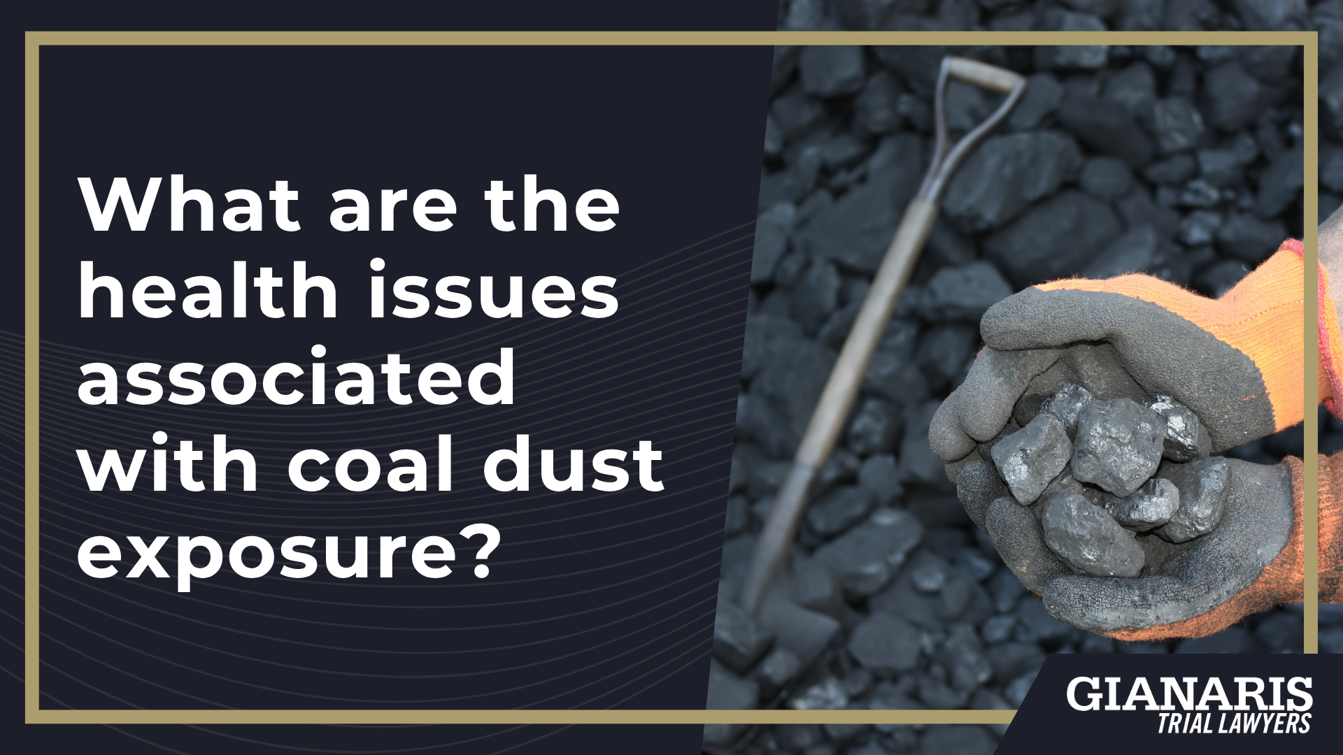 What are the health issues associated with coal dust exposure