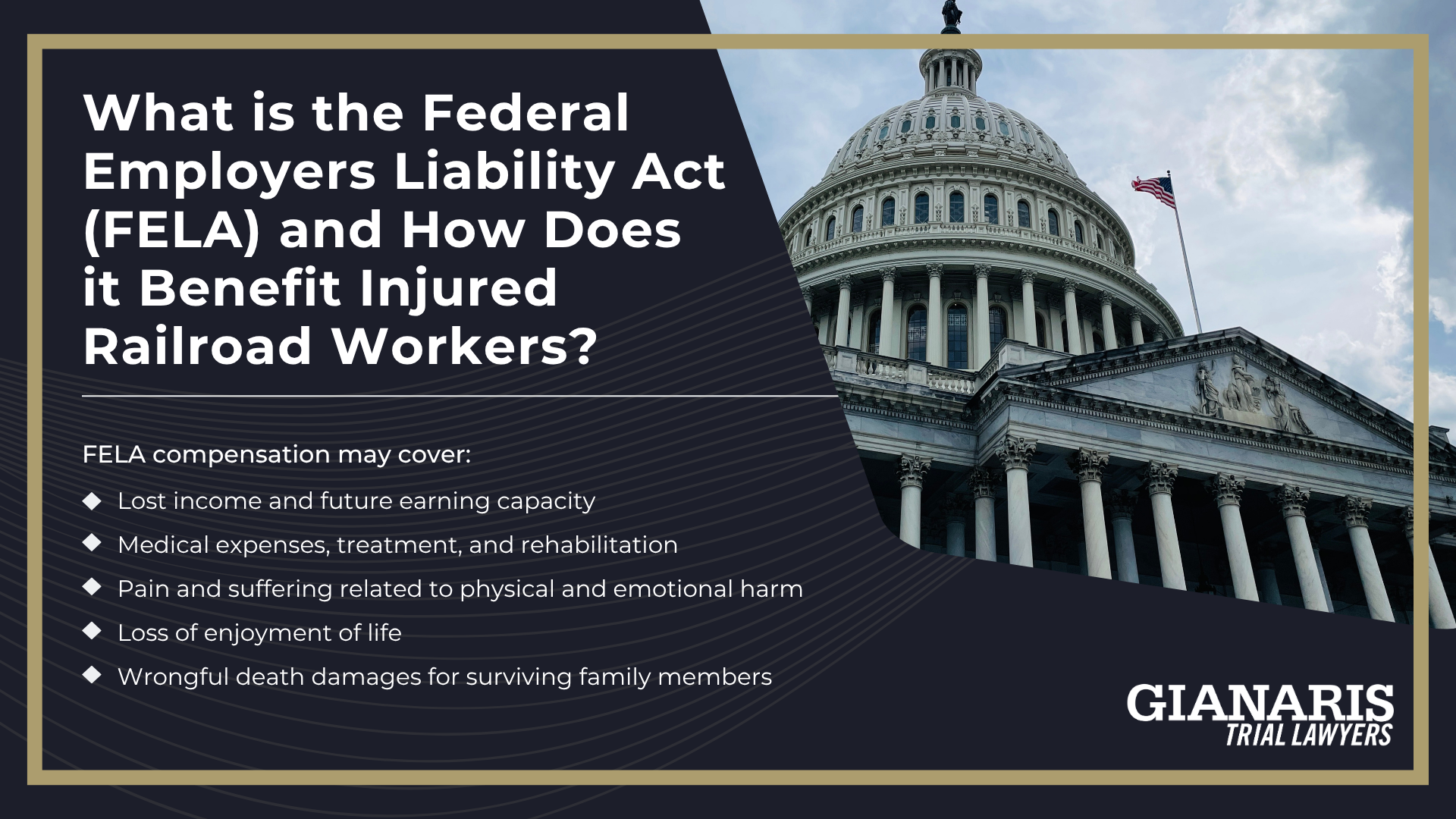 Meet Our Founder and Experienced FELA Attorney_ Ted Gianaris; Meet Our Founder and Experienced FELA Attorney_ Ted Gianaris (2); What is the Federal Employers Liability Act (FELA) and How Does it Benefit Injured Railroad Workers