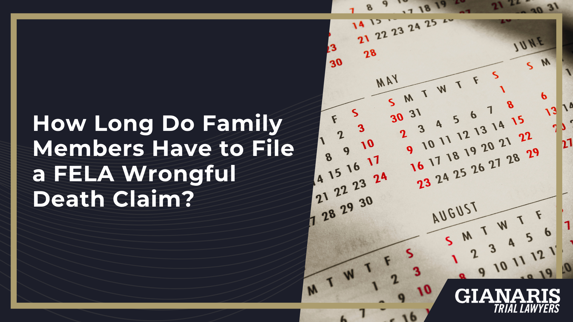 How the Federal Employers Liability Act (FELA) Handles Wrongful Death Claims; Who Can File a FELA Wrongful Death Claim; How Long Do Family Members Have to File a FELA Wrongful Death Claim
