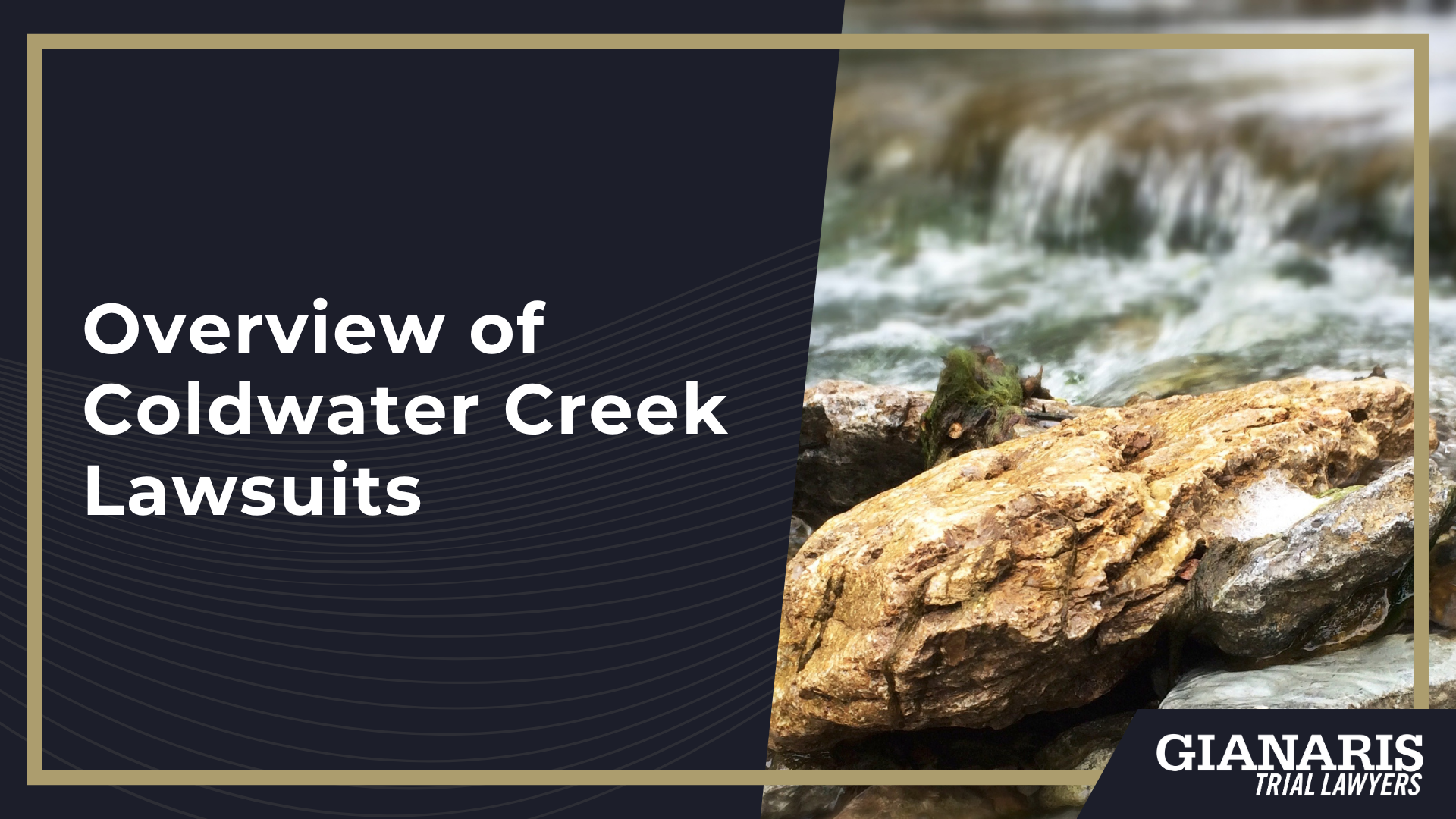Health Impacts Linked to Coldwater Creek; Coldwater Creek Contamination Injuries; Overview of Coldwater Creek Lawsuits