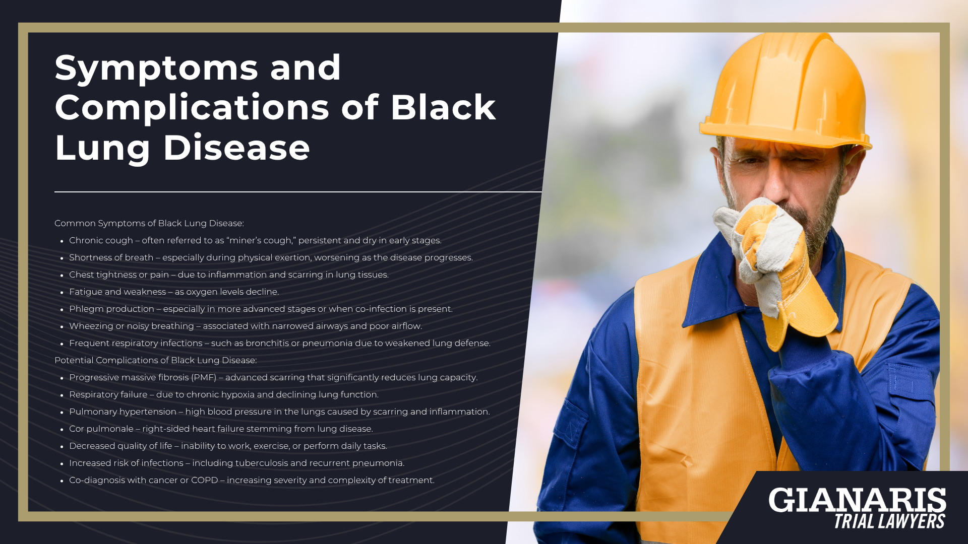 How is Black Lung (Coal Worker's Pneumoconiosis) Linked to the Railroad Industry; Railroad Jobs at an Increased Risk of Black Lung and Coal Dust Exposure; How is Black Lung (Coal Worker's Pneumoconiosis) Linked to the Railroad Industry; Railroad Jobs at an Increased Risk of Black Lung and Coal Dust Exposure; Symptoms and Complications of Black Lung Disease