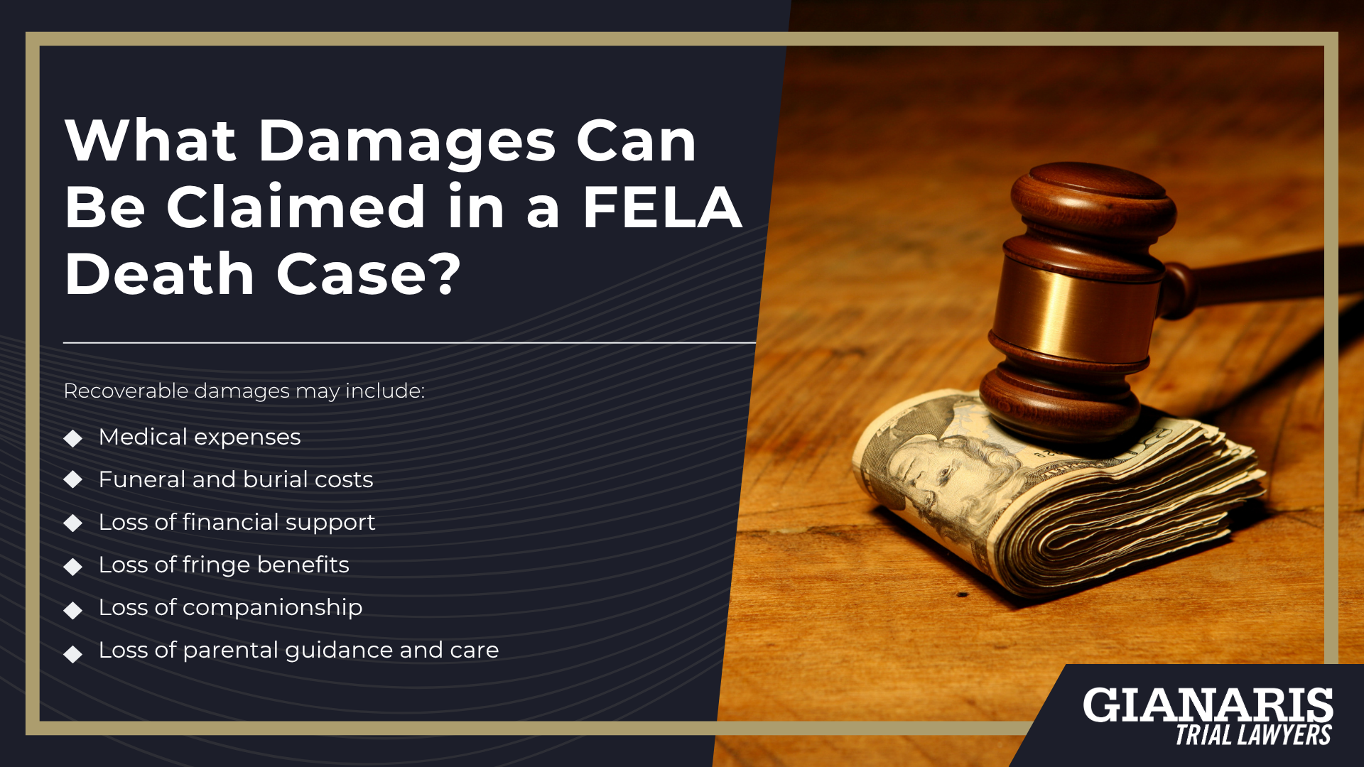 How the Federal Employers Liability Act (FELA) Handles Wrongful Death Claims; Who Can File a FELA Wrongful Death Claim; How Long Do Family Members Have to File a FELA Wrongful Death Claim;  What Damages Can Be Claimed in a FELA Death Case