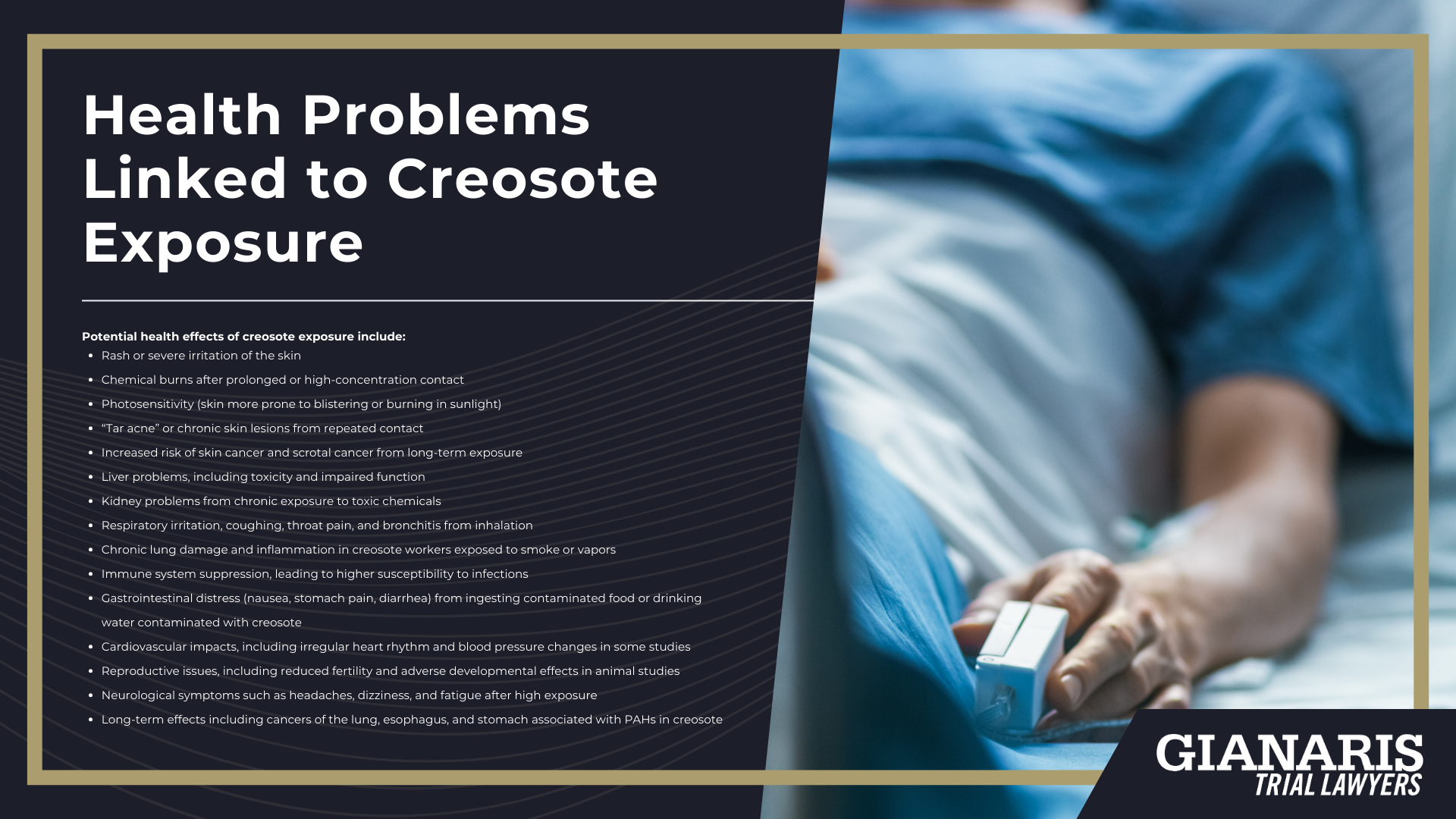How are Railroad Workers Exposed to Creosote; Health Problems Linked to Creosote Exposure