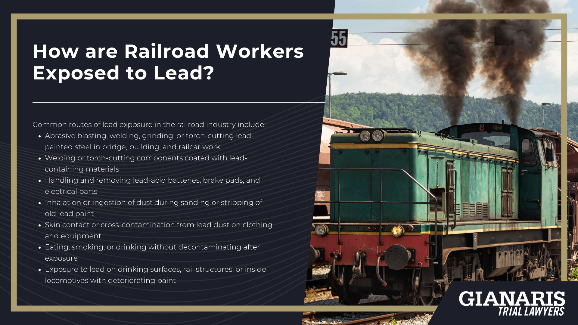 Parkinson’s Disease Treatment; How are Railroad Workers Exposed to Lead