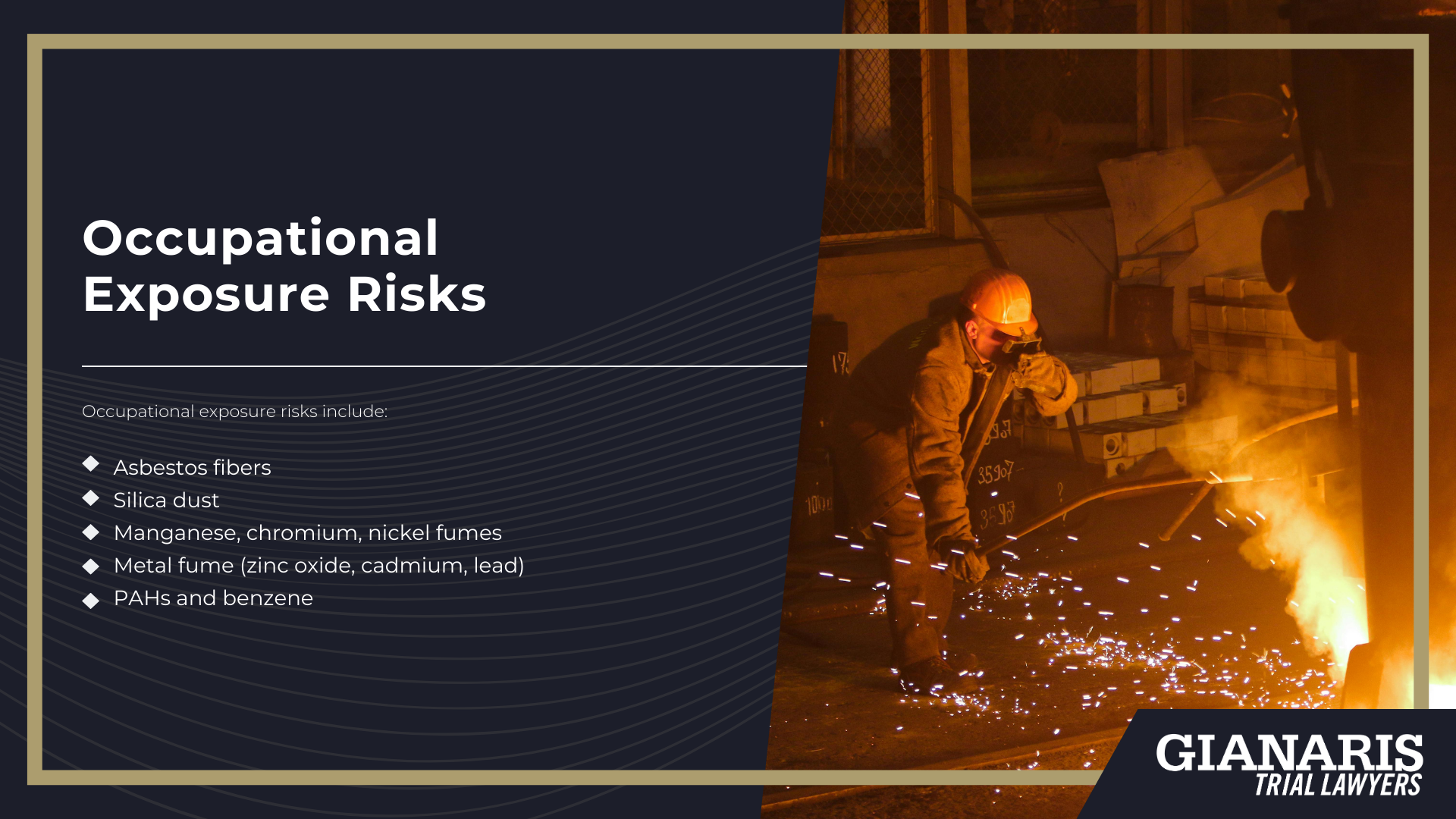 What is a Steel Plant; Types of Chemicals and Pollutants from Steel Production; Occupational Exposure Risks