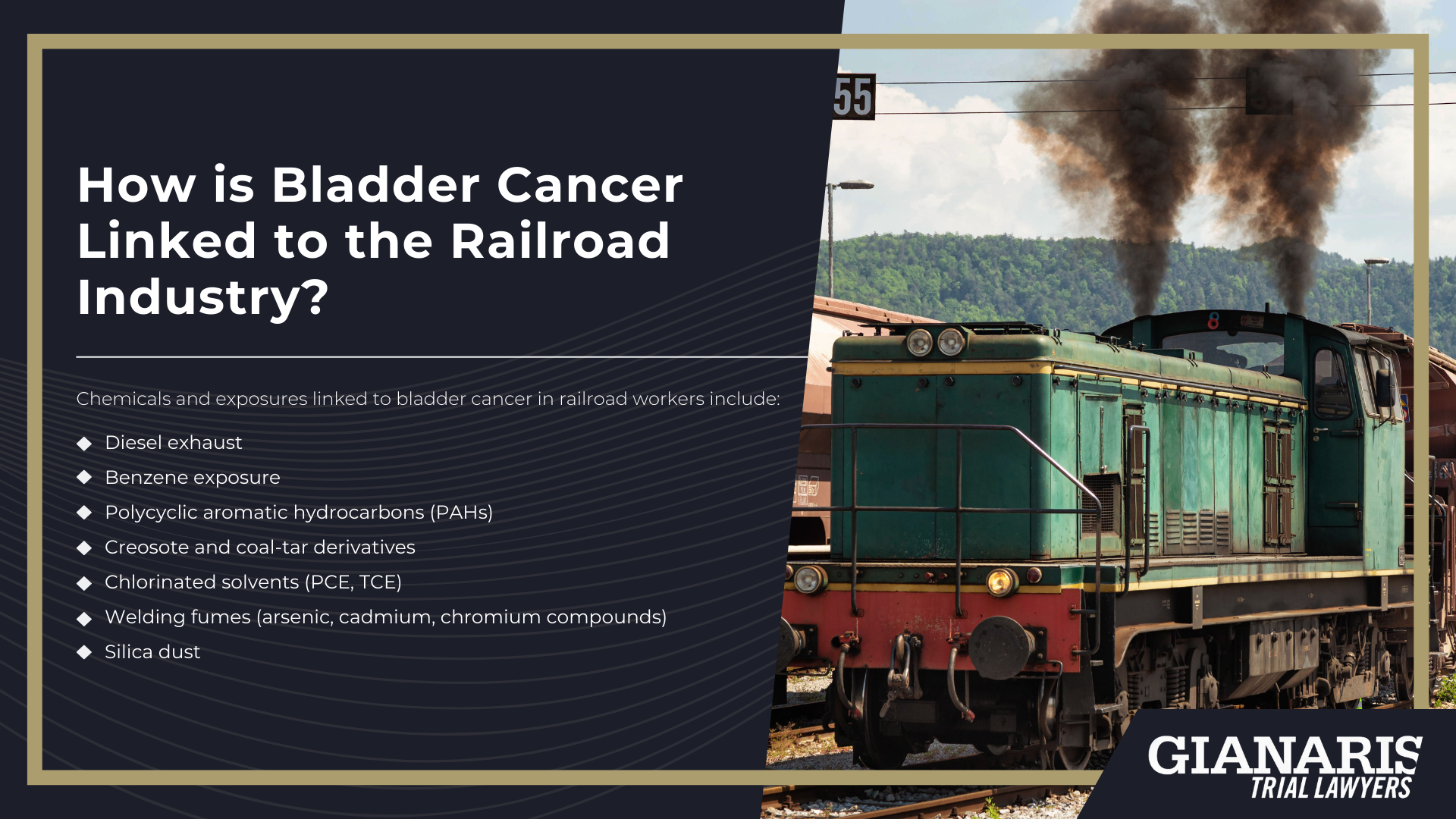How is Bladder Cancer Linked to the Railroad Industry