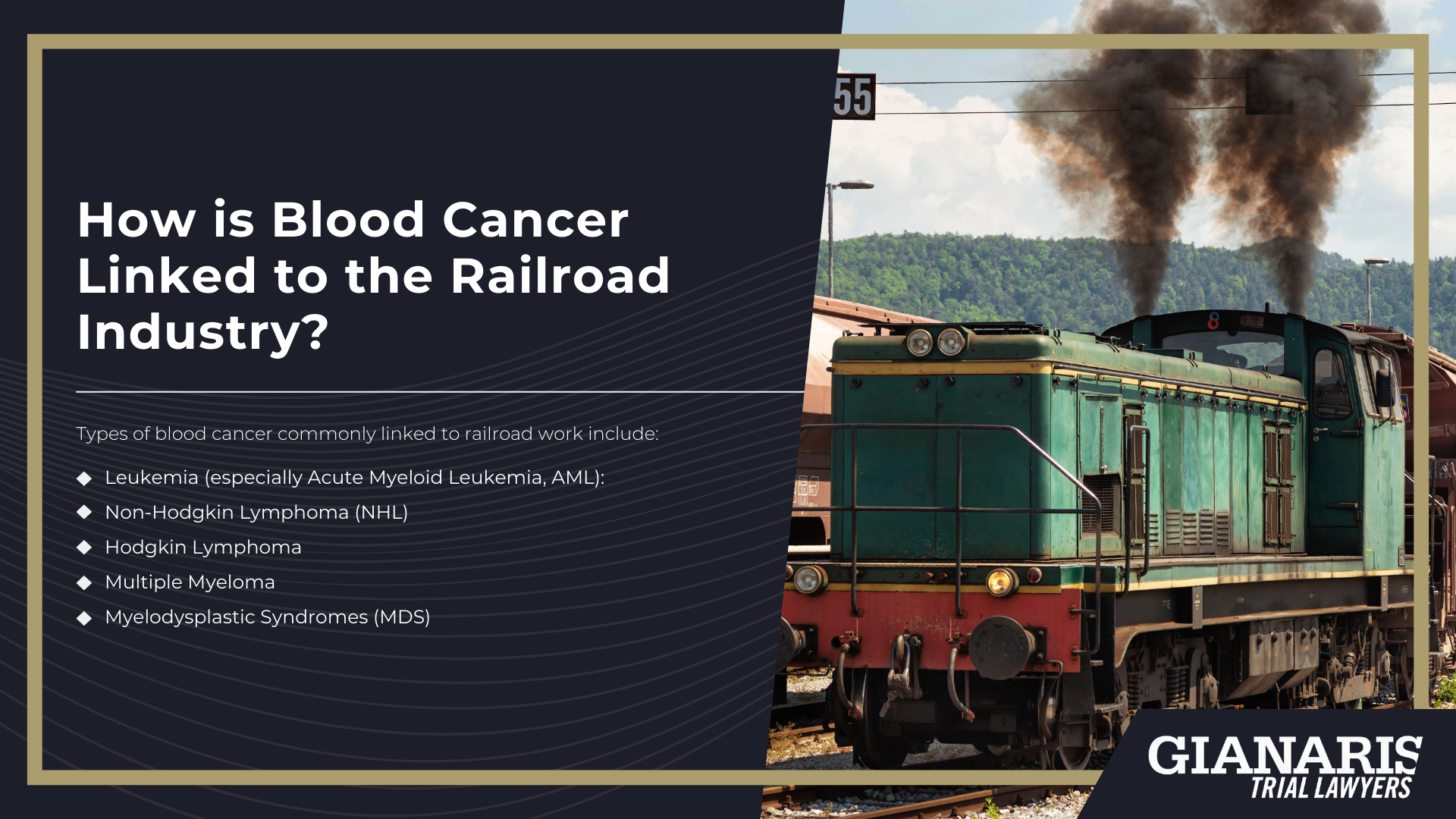 How is Blood Cancer Linked to the Railroad Industry