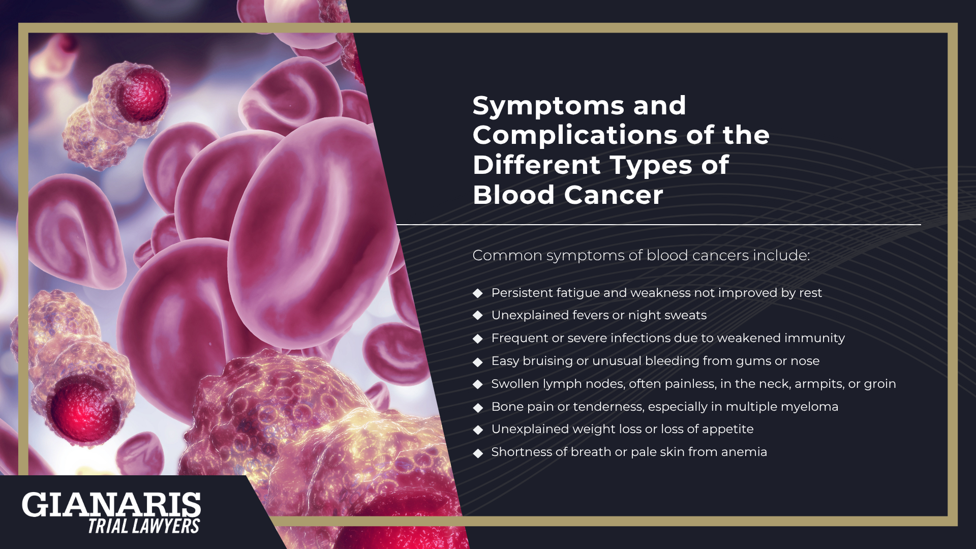 How is Blood Cancer Linked to the Railroad Industry; Railroad Jobs at Risk for Exposure to Dangerous Substances Linked to Blood Cancer; About Blood Cancer; Symptoms and Complications of the Different Types of Blood Cancer;