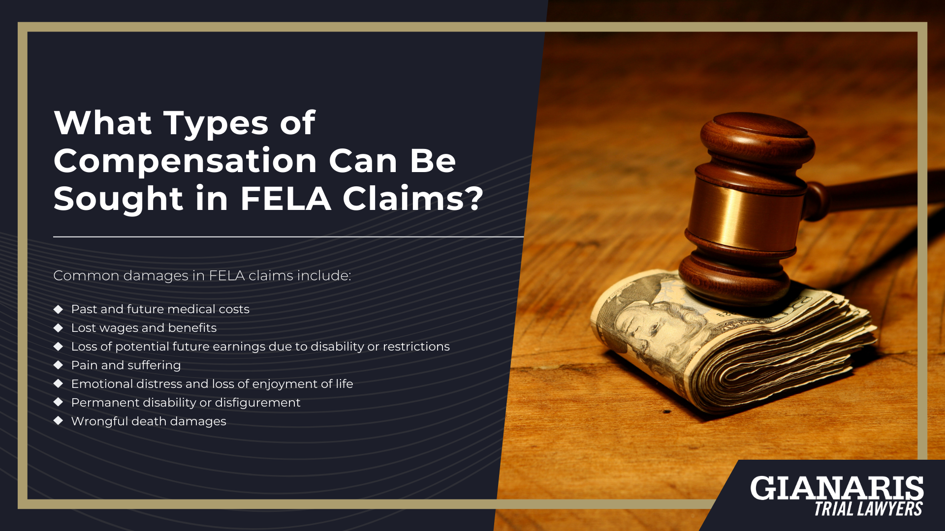 Average FELA Settlement Amounts_ Broken Down by Tier; How is FELA Compensation Determined?; The Role of Evidence in Railroad Worker Injury Claims; How Long Does a FELA Settlement Take to Reach; What Types of Compensation Can Be Sought in FELA Claims