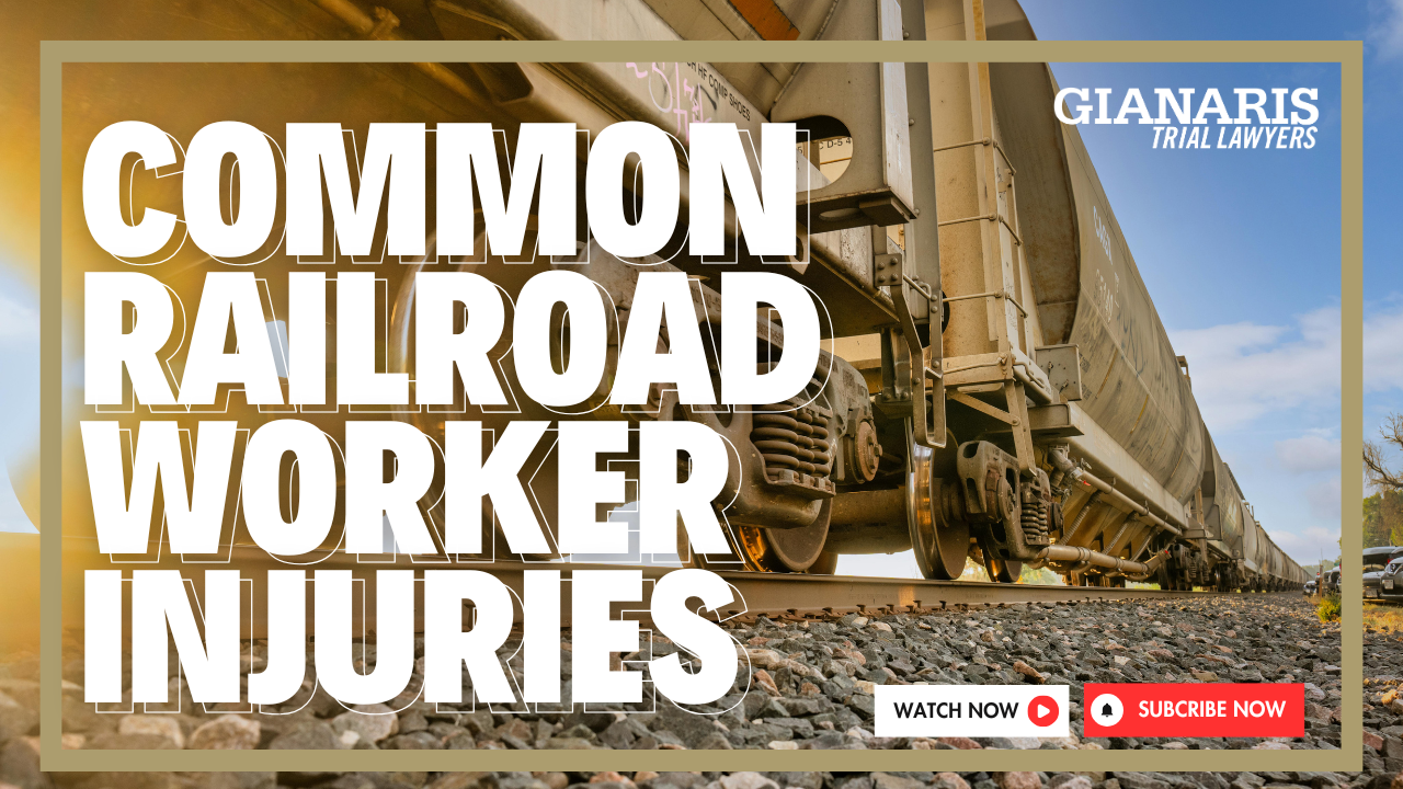 Common Railroad Worker Injuries YouTube Thumbnail