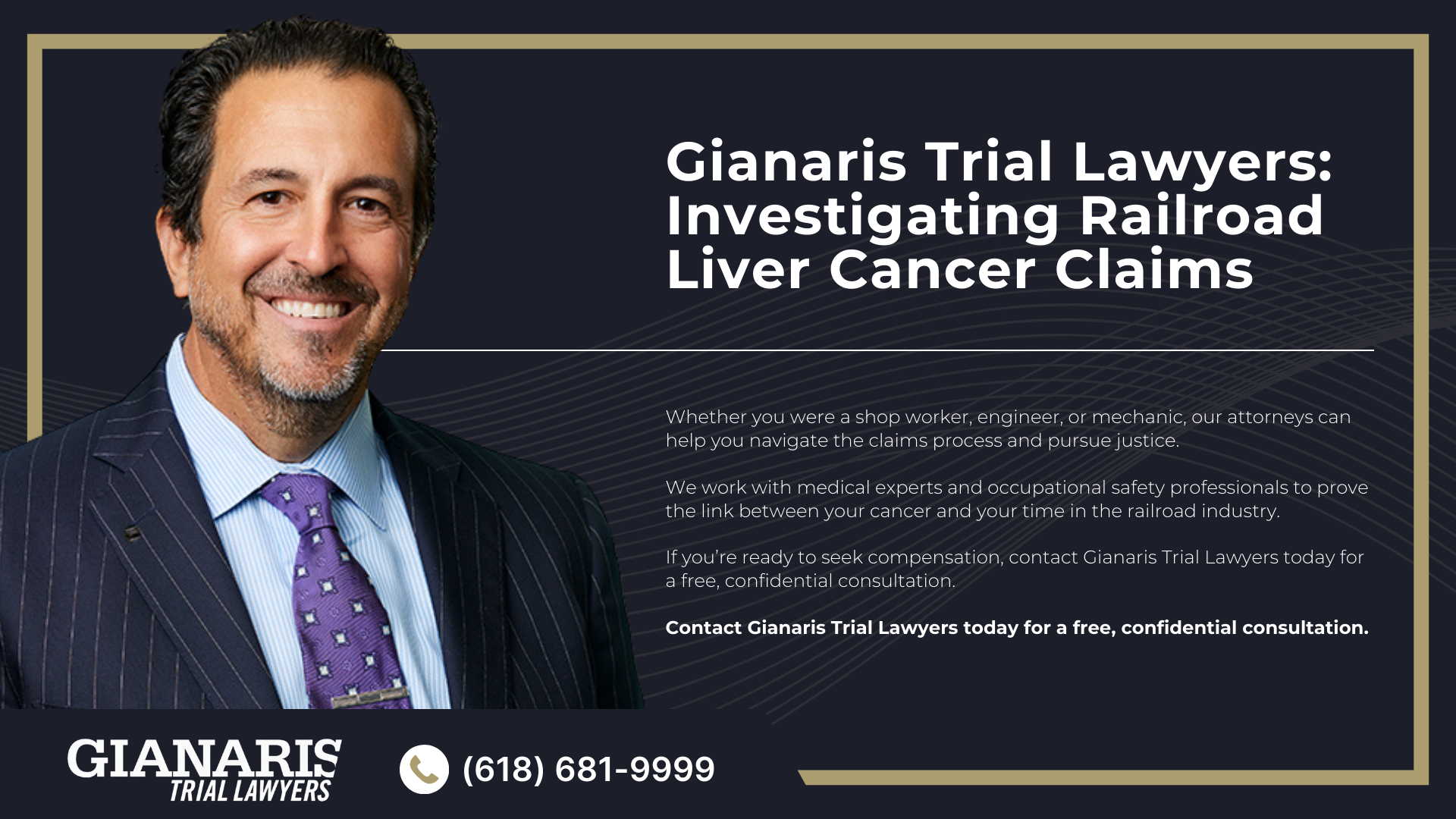 How Is Liver Cancer Linked to the Railroad Industry; What Is Liver Cancer; Symptoms and Complications of the Different Types of Liver Cancer; Do You Qualify For A Railroad Liver Cancer Lawsuit; Gathering Evidence for a Railroad Workers Cancer Lawsuit; Damages Recoverable Under a FELA Claim for Cancer Diagnosis; Gianaris Trial Lawyers_ Investigating Railroad Kidney Cancer Claims