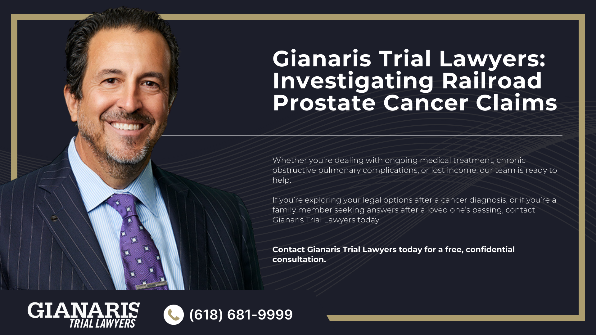 How Is Prostate Cancer Linked to the Railroad Industry; What is Prostate Cancer; Symptoms and Complications of the Different Types of Prostate Cancer; Do You Qualify For A Railroad Prostate Cancer Lawsuit; Gathering Evidence for a Railroad Workers Cancer Lawsuit; Gathering Evidence for a Railroad Workers Cancer Lawsuit; Gathering Evidence for a Railroad Workers Cancer Lawsuit; Gianaris Trial Lawyers_ Investigating Railroad Prostate Cancer Claims