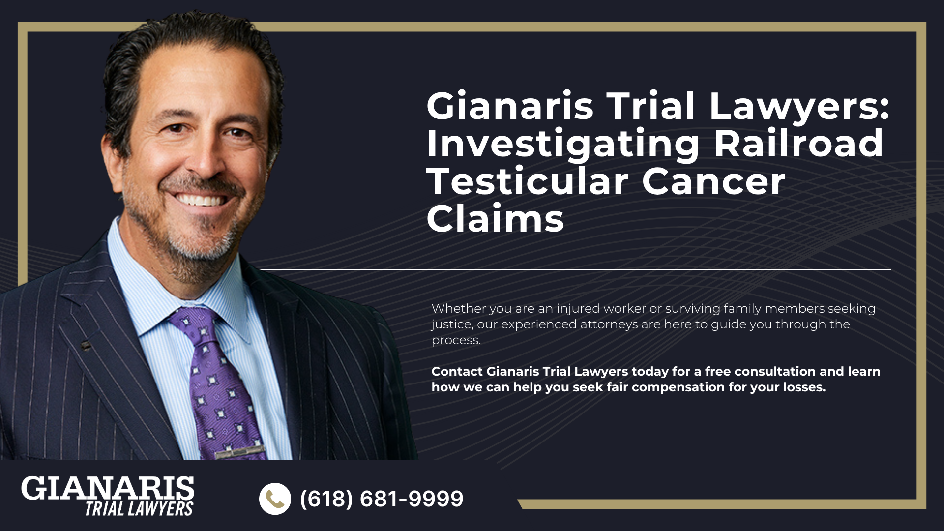 How Is Testicular Cancer Linked to the Railroad Industry; What is Testicular Cancer; Do You Qualify For A Railroad Testicular Cancer Lawsuit; Gianaris Trial Lawyers_ Investigating Railroad Testicular Cancer Claims