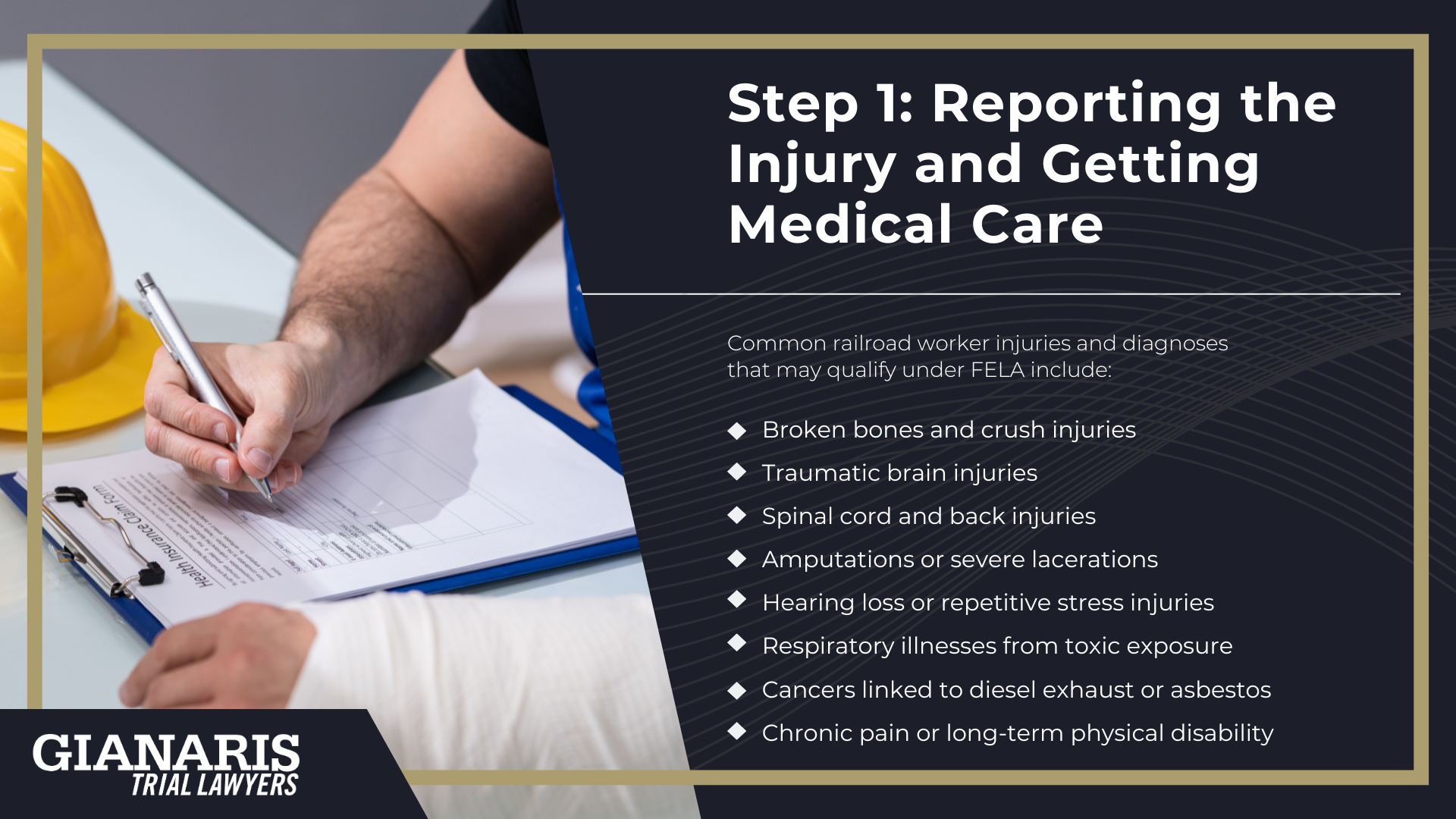 Step 1_ Reporting the Injury and Getting Medical Care