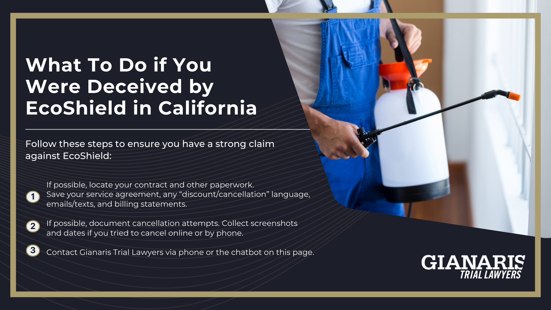 How the EcoShield Pest Solutions Plan Operates in California; Common Allegations of Ecoshield Deceptive Practices in California; Do You Qualify for the California Ecoshield Class Action Lawsuit; EcoShield in California_ Where It Has Operated (and Where It May Still Operate); California Laws That May Protect EcoShield Customers; What To Do if You Were Deceived by EcoShield in California