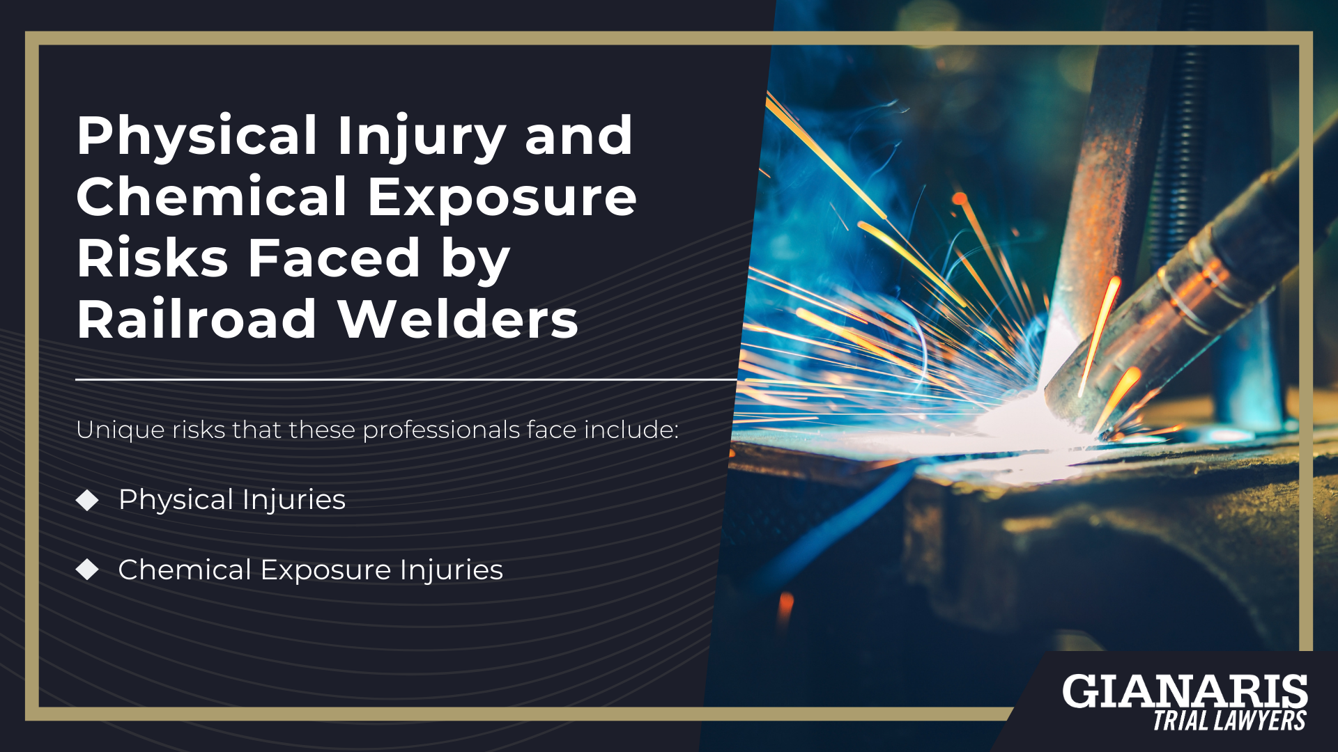 Railroad Welders_ A Critical but High-Risk Role in the Railroad; Physical Injury and Chemical Exposure Risks Faced by Railroad Welders
