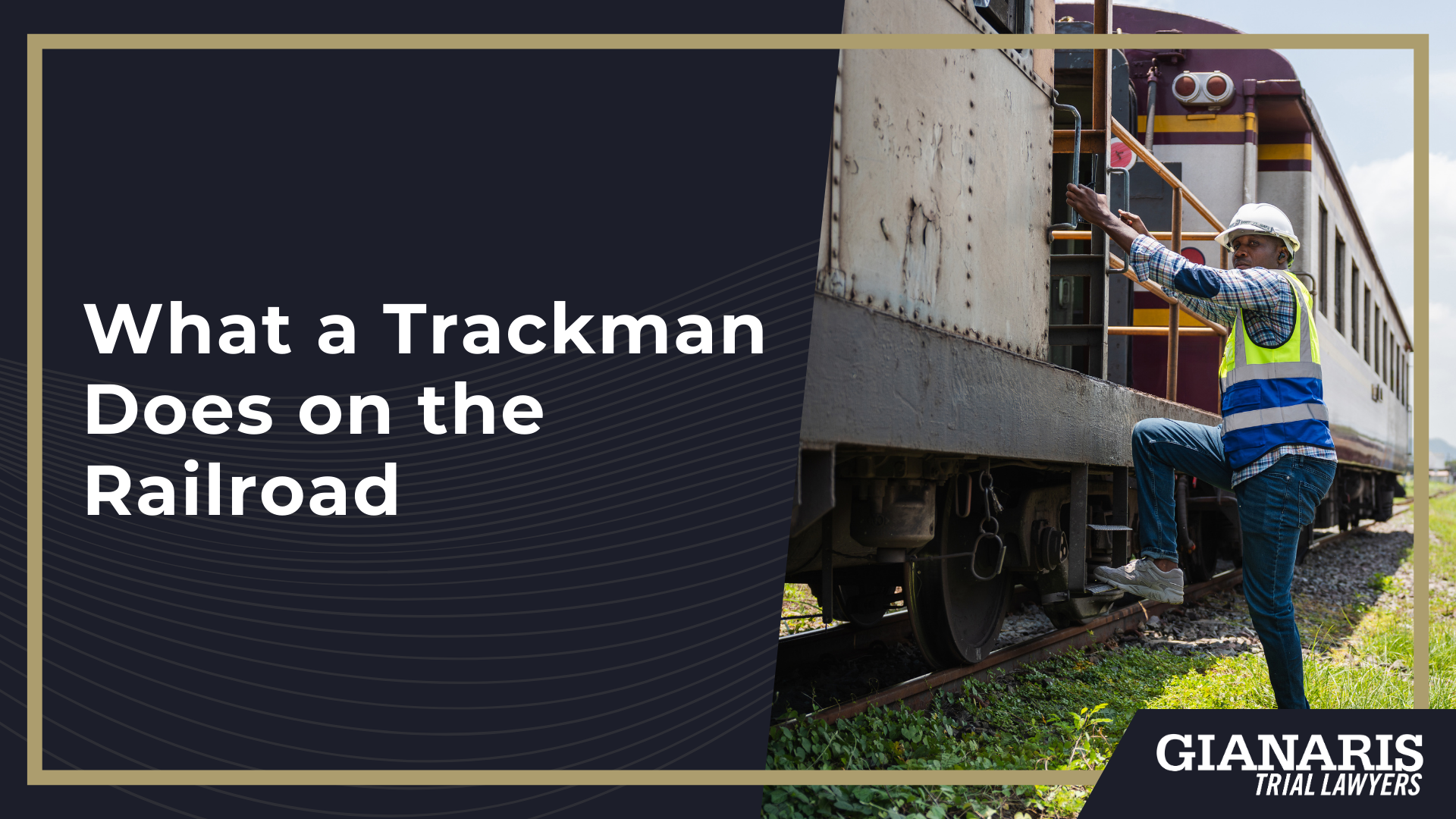 What a Trackman Does on the Railroad