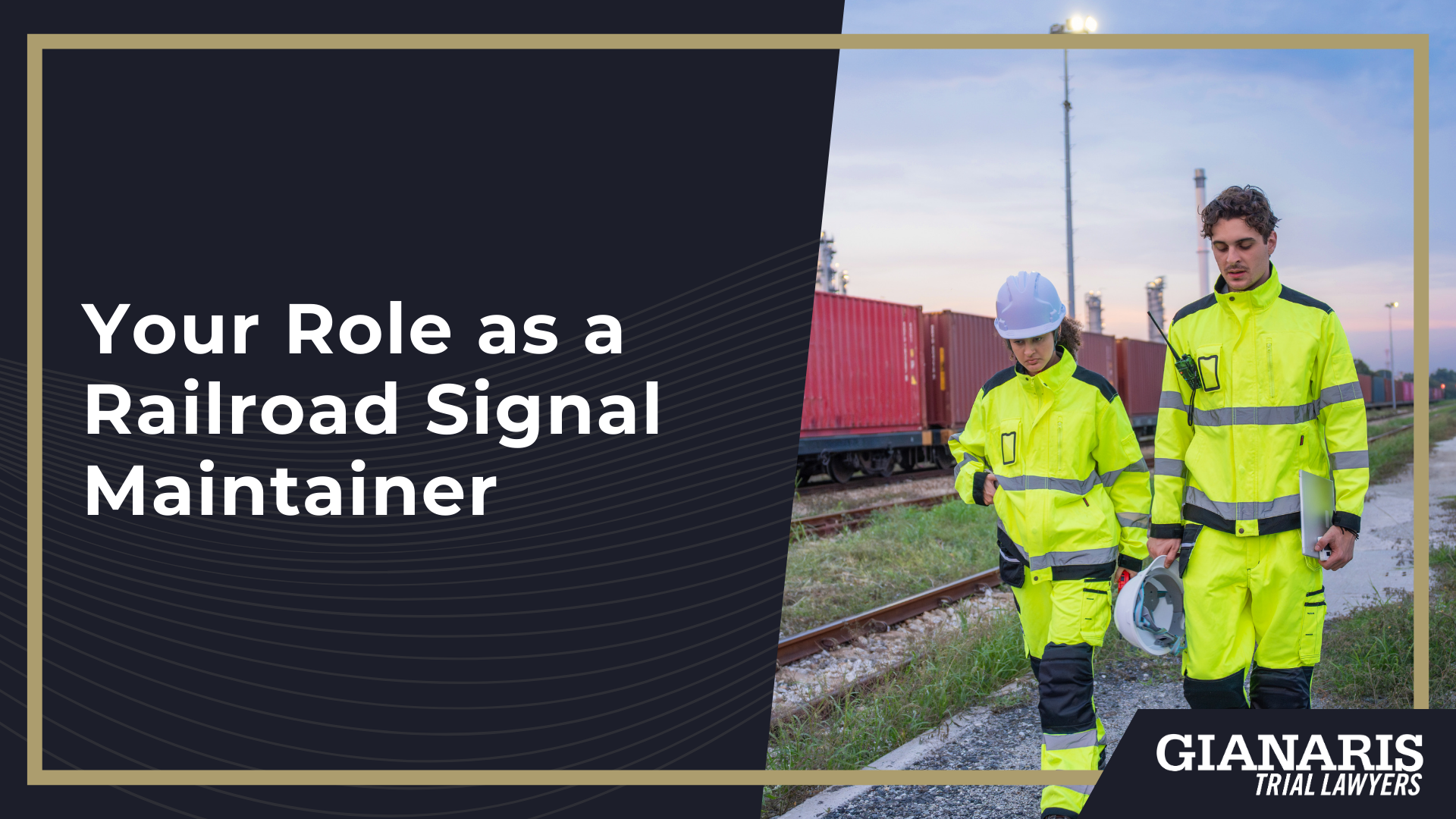 Your Role as a Railroad Signal Maintainer