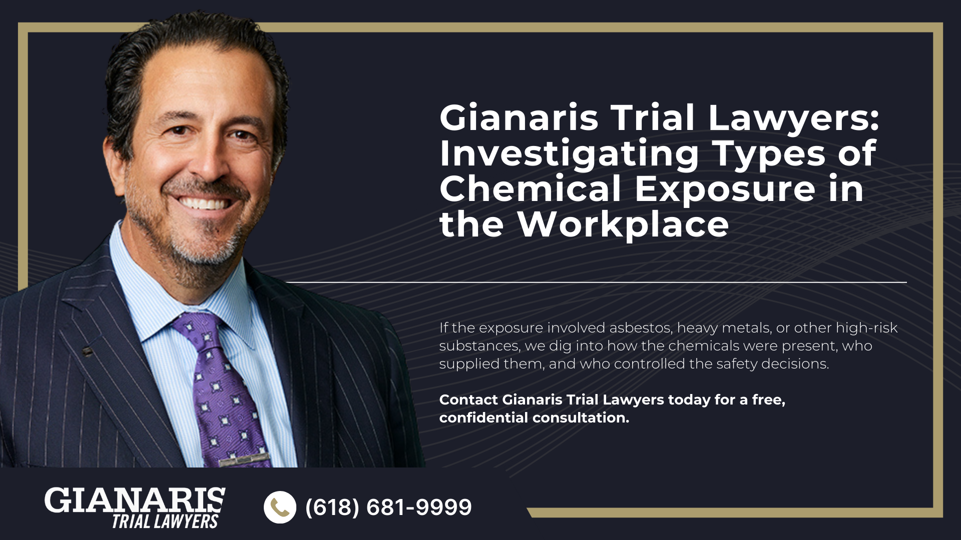 How Does Toxic Chemical Exposure Occur; What To Do If You Suspect Toxic Chemical Exposure; Types Of Chemical Exposure in the Workplace; Acute vs. Chronic Exposure; Health Effects of Chemical Exposure in the Workplace; The Legal Process For Toxic Chemical Exposure Litigation; Gathering Evidence for a Chemical Exposure Lawsuit; Damages in Chemical Exposure Lawsuits; Gianaris Trial Lawyers_ Investigating Types of Chemical Exposure in the Workplace