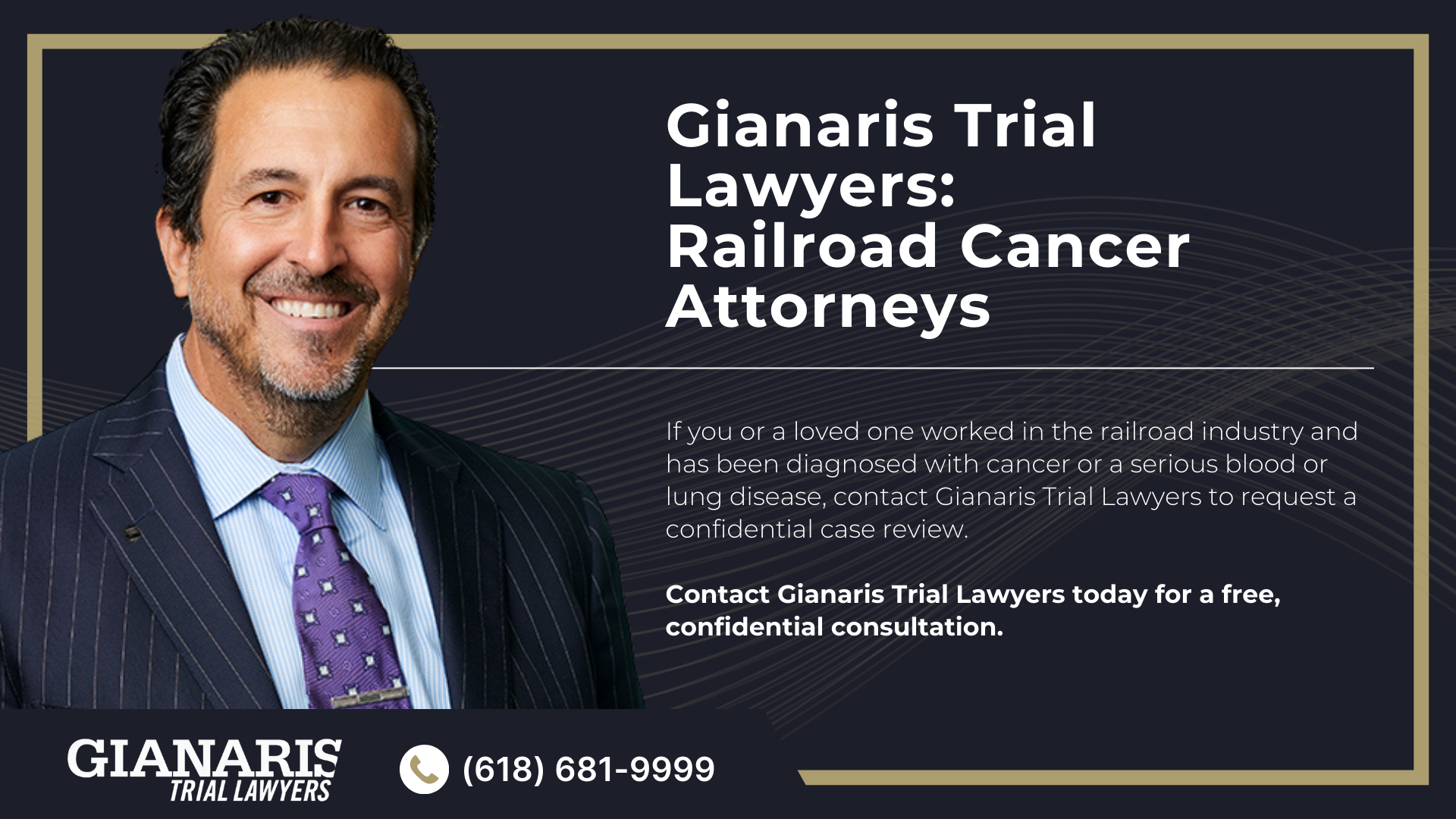Railroad Cancer Claims in Kansas City Often Involve Long-Term Toxic Exposure; Common Carcinogens Linked to Railroad Work Environments; How Kansas City Railroad Workers Are Exposed to Toxic Substances; Cancers and Serious Diseases Commonly Associated With Railroad Exposure; Do You Qualify for a Railroad Cancer Lawsuit; Gathering Evidence for a Railroad Cancer Lawsuit; Gianaris Trial Lawyers_ Railroad Cancer Attorneys