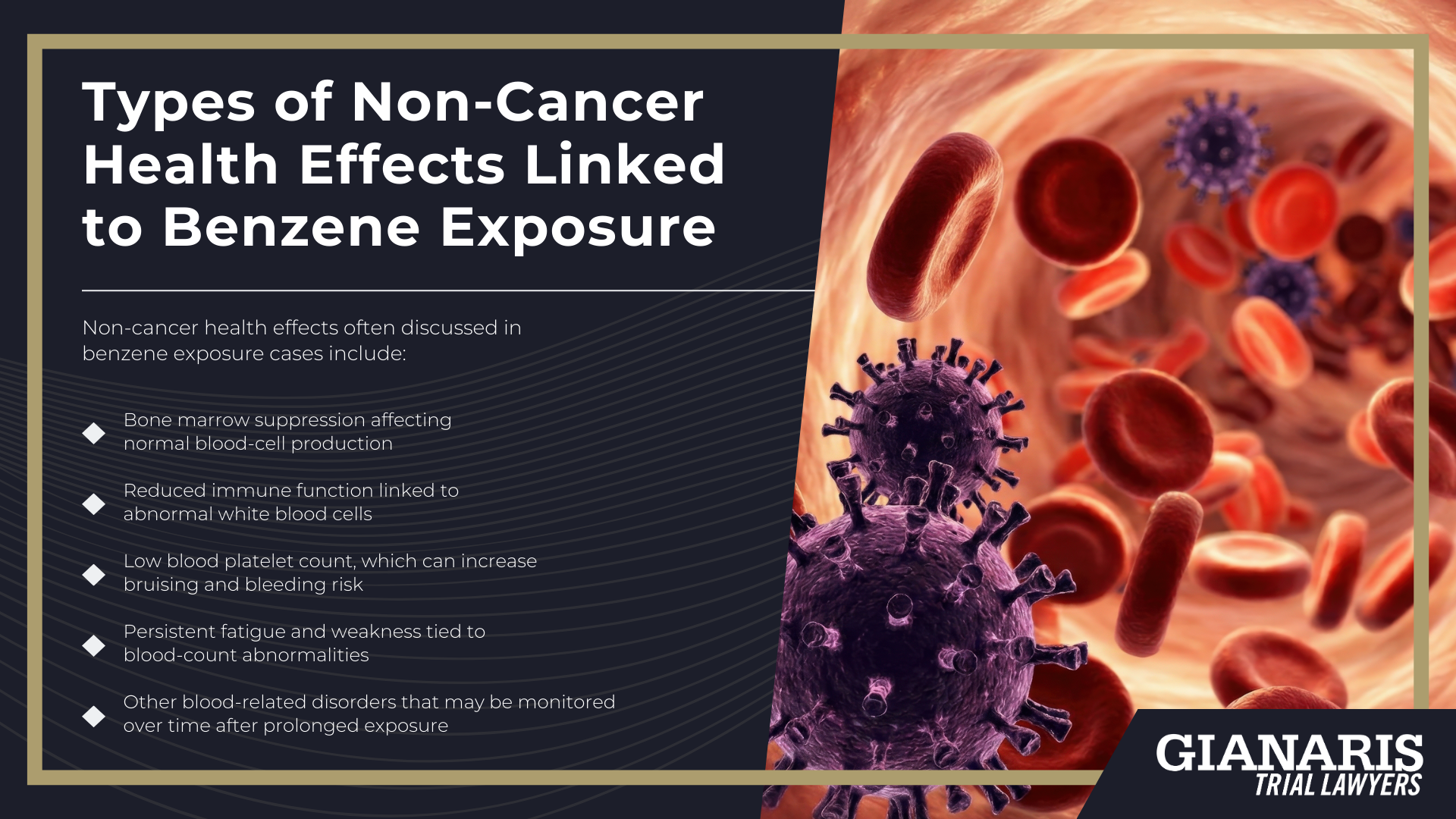 What Is Benzene; How Are People Exposed to Benzene; Mechanic Benzene Exposure; Causes of Benzene Exposure For Mechanics; In What Industries Do Mechanic Face the Highest Risk of Benzene Exposure; Risks Mechanics Face From Benzene Exposure; Health Effects of Benzene; Types of Cancer Linked to Benzene Exposure; Types of Non-Cancer Health Effects Linked to Benzene Exposure