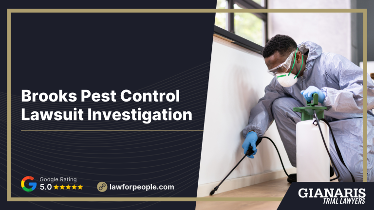 Brooks Pest Control Lawsuit Investigation
