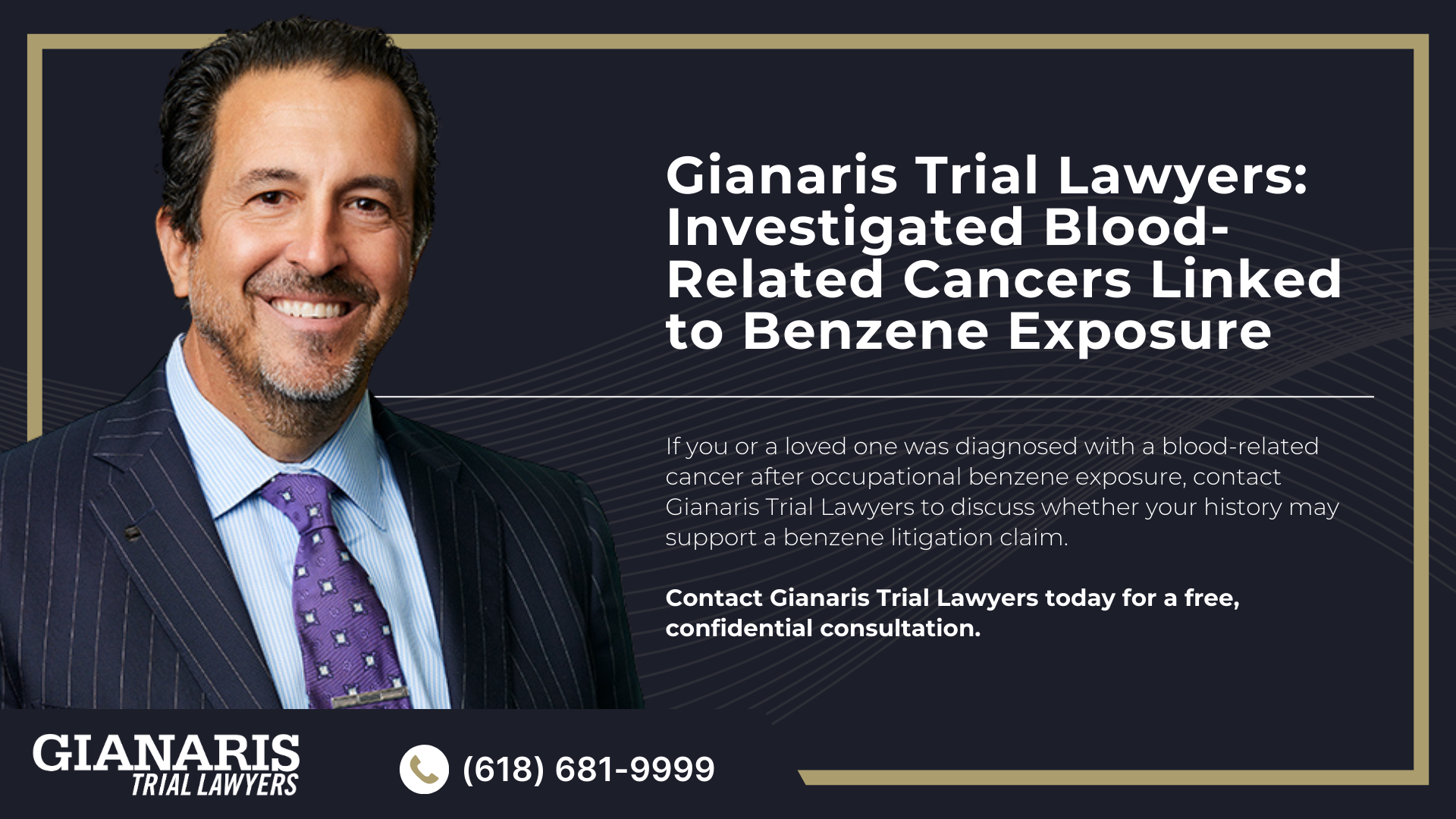 Occupational Benzene Exposure and Cancer Risk; Industries and Jobs with High Benzene Exposure Risk; Industries and Jobs with High Benzene Exposure Risk; Cancers Linked to Occupational Benzene Exposure; Do You Qualify for a Benzene Cancer Lawsuit; Evidence Used in Occupational Benzene Cancer Claims; Damages in a Benzene Cancer Lawsuit; Gianaris Trial Lawyers_ Investigated Blood-Related Cancers Linked to Benzene Exposure