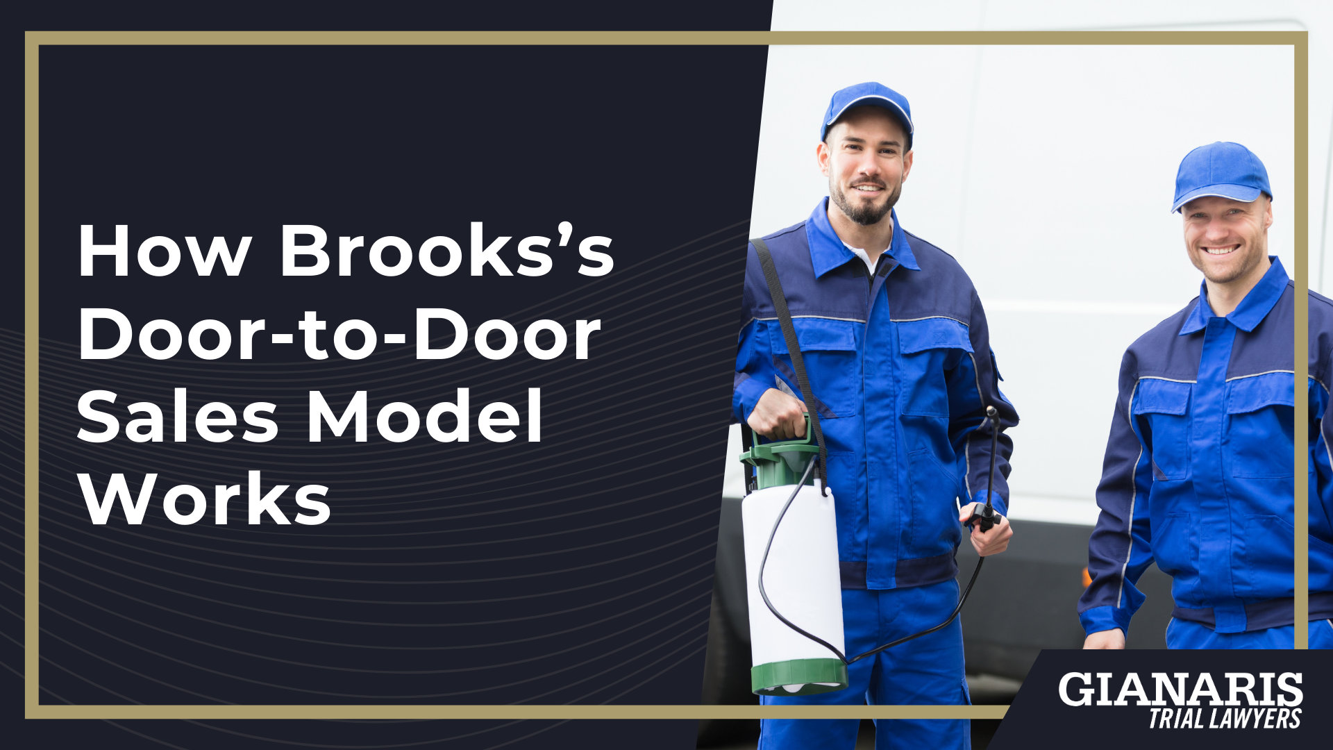 How Brooks’s Door-to-Door Sales Model Works