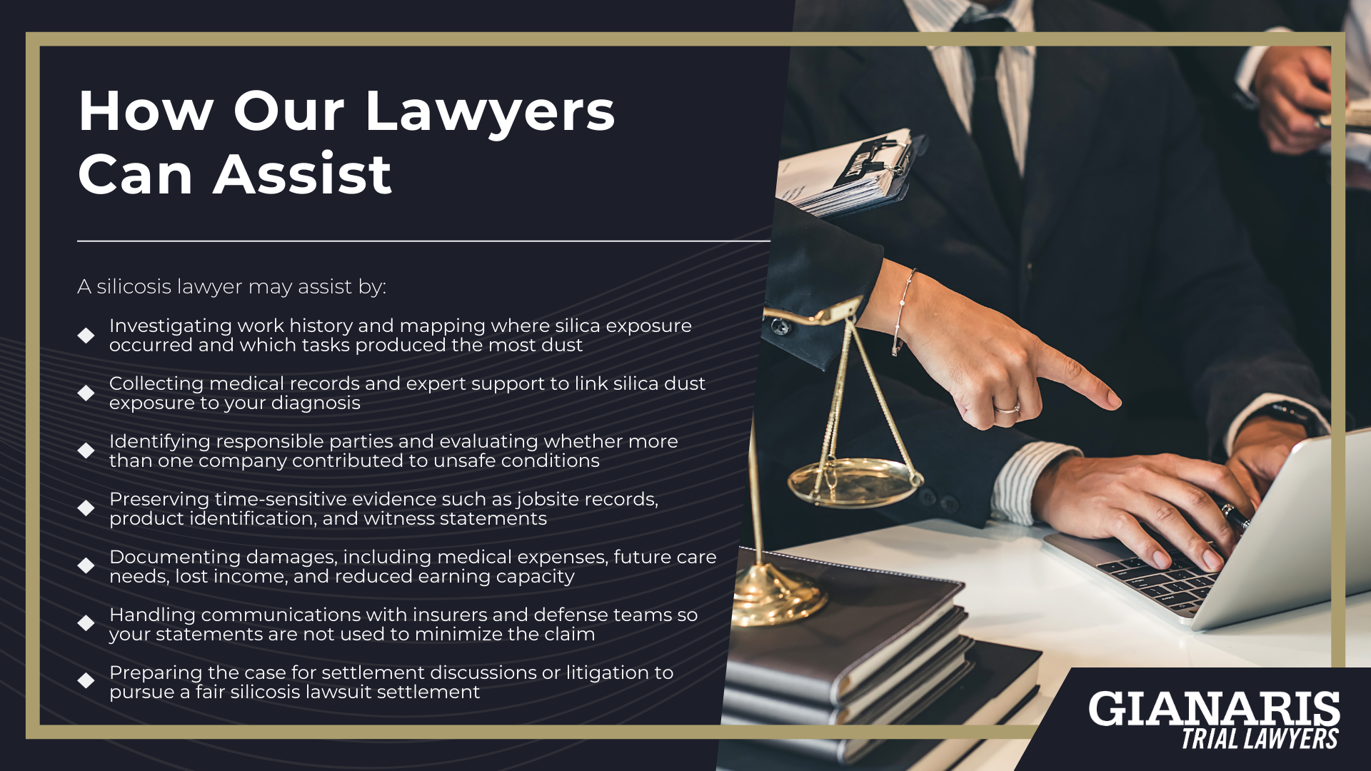 What Is Silicosis; Who Is Most at Risk for Silicosis; How Our Lawyers Can Assist