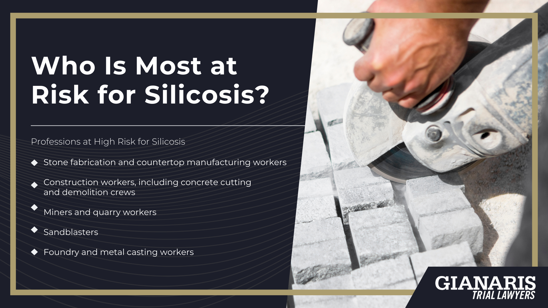 What Is Silicosis; How Crystalline Silica Dust Causes Lung Damage; Acute vs. Chronic Silicosis; What to Do If You’ve Been Diagnosed With Silicosis; Who Is Most at Risk for Silicosis